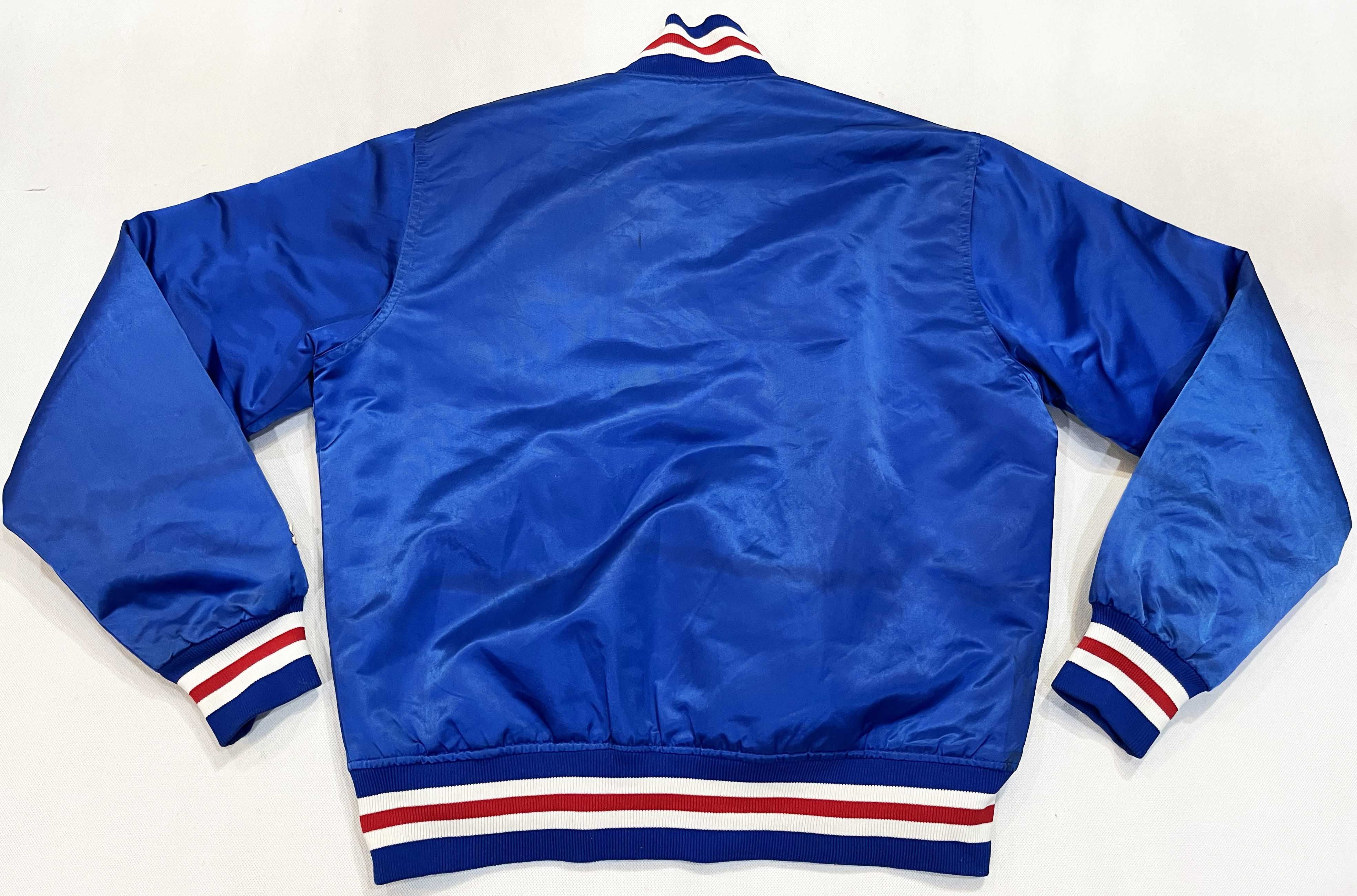 MLB × Starter × Vintage Vintage Starter MLB Chicago Cubs Bomber Satin Jacket Size US M / EU 48-50 / 2 - 9 Thumbnail