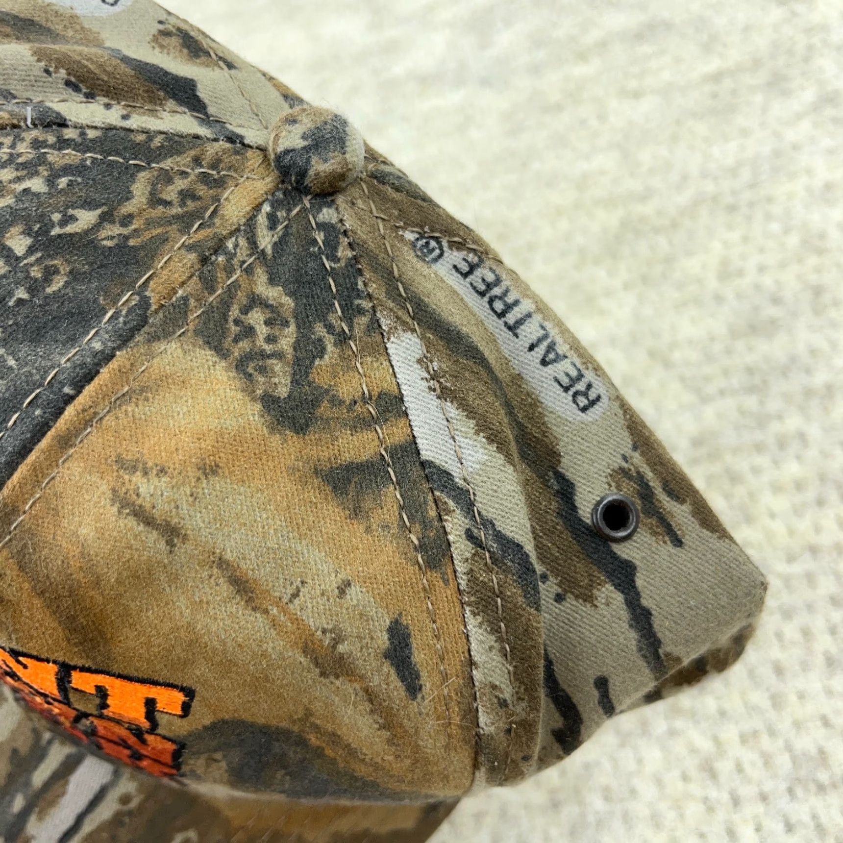 Dusk VINTAGE Realtree Camo Hat Cap SnapBack Made In USA Hunter 90s Y2K Dawn Til Dusk Size ONE SIZE - 4 Thumbnail