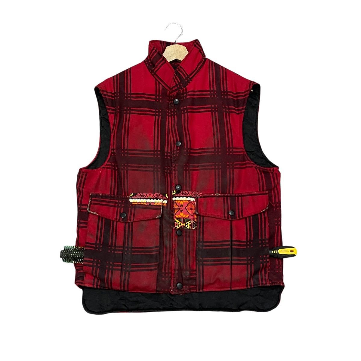 L.L. Bean 80s LL Bean Made in USA Embroidery Patch Hunting Down Vest Size US M / EU 48-50 / 2 - 10 Thumbnail