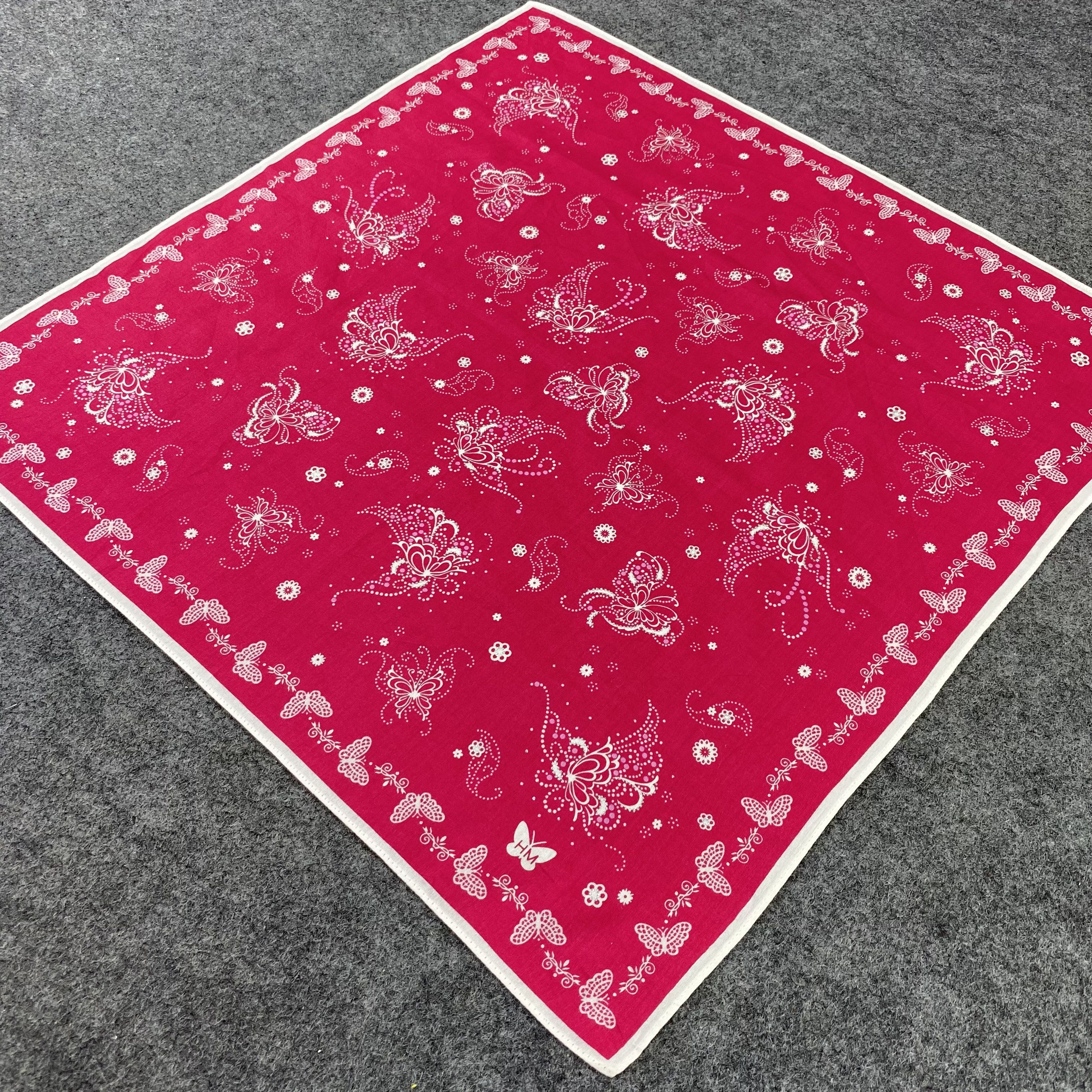 Hanae Mori HM Handkerchief / Bandana / Neckerchief-B475 Size ONE SIZE - 4 Thumbnail