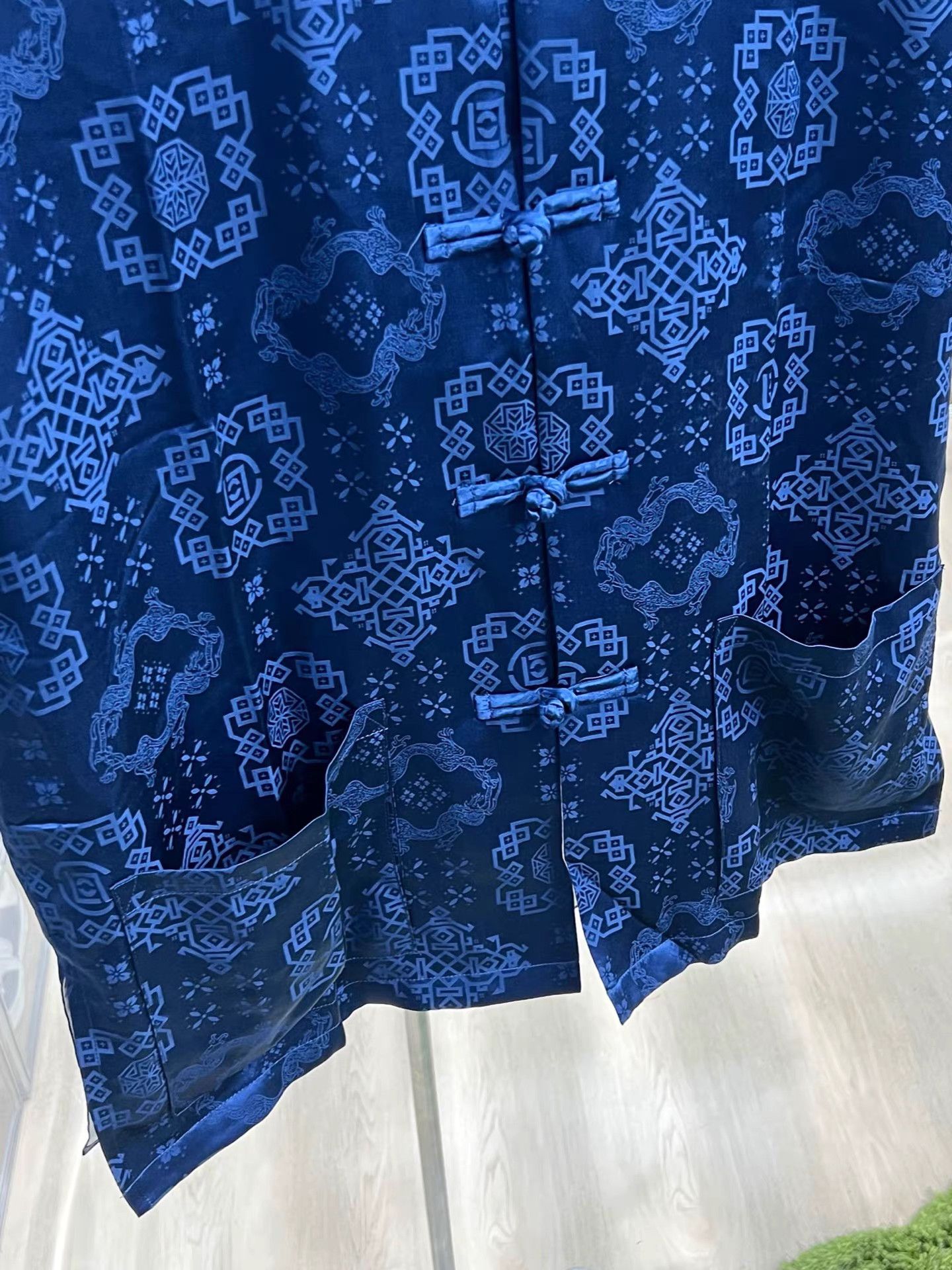 CLOT CLOT Printed Stand Collar Shirt K15 Size US L / EU 52-54 / 3 - 3 Thumbnail