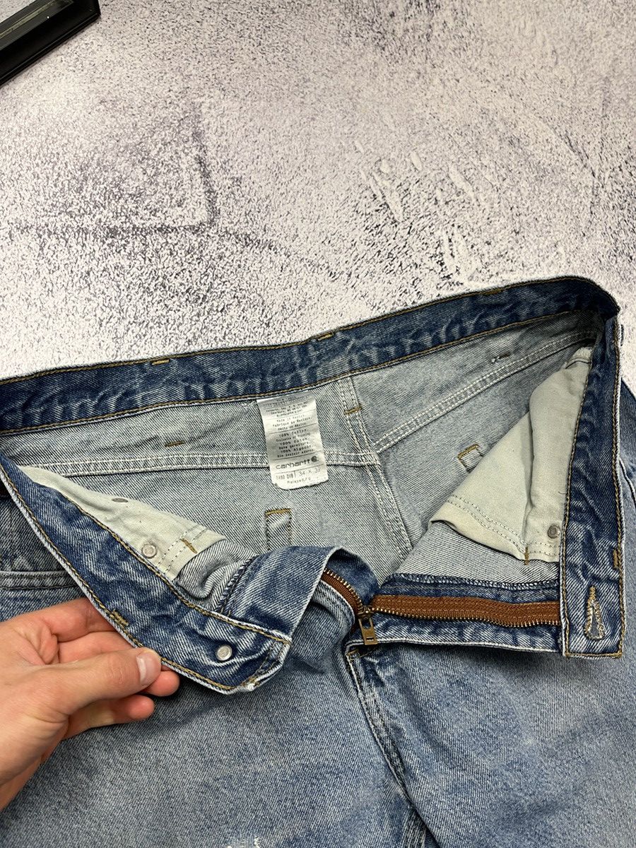 Carhartt Vintage Carhartt Jeans 34x32 Distressed Wash Workwear Y2K Size US 34 / EU 50 - 16 Thumbnail