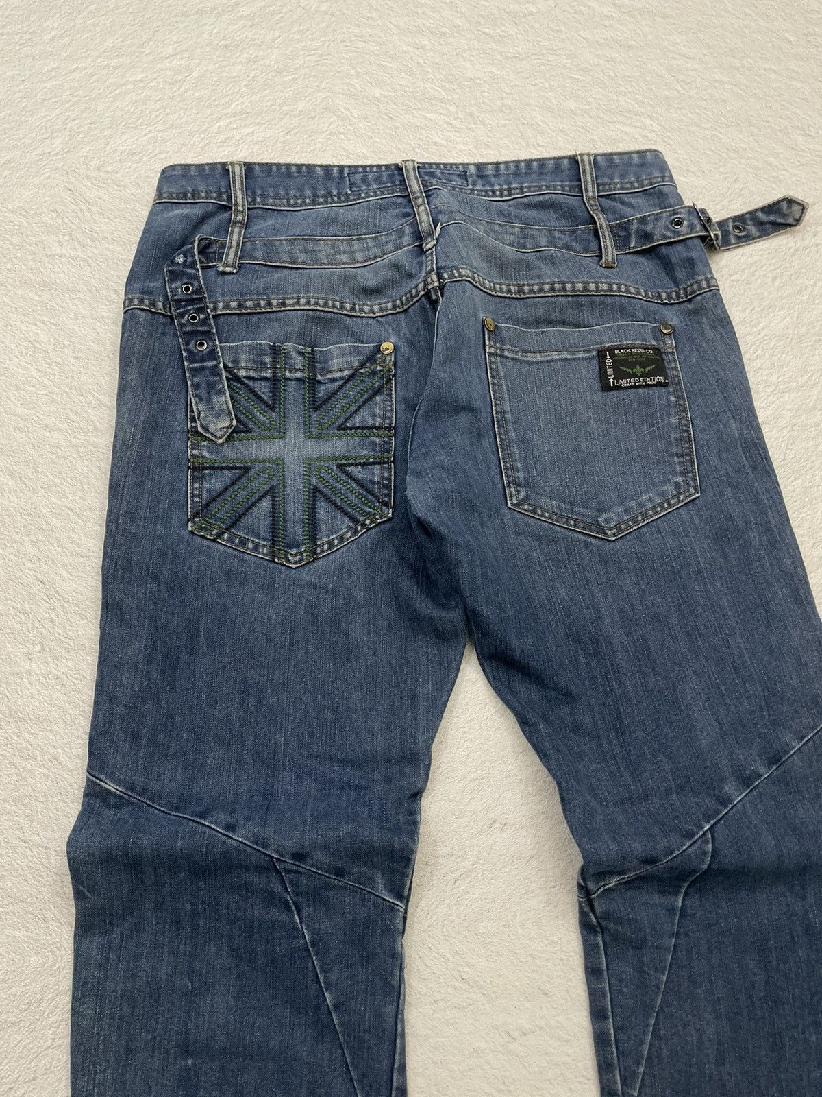 Hysteric Glamour 2000s blacklabel japan double Wasit Denim Wash Size US 34 / EU 50 - 9 Thumbnail