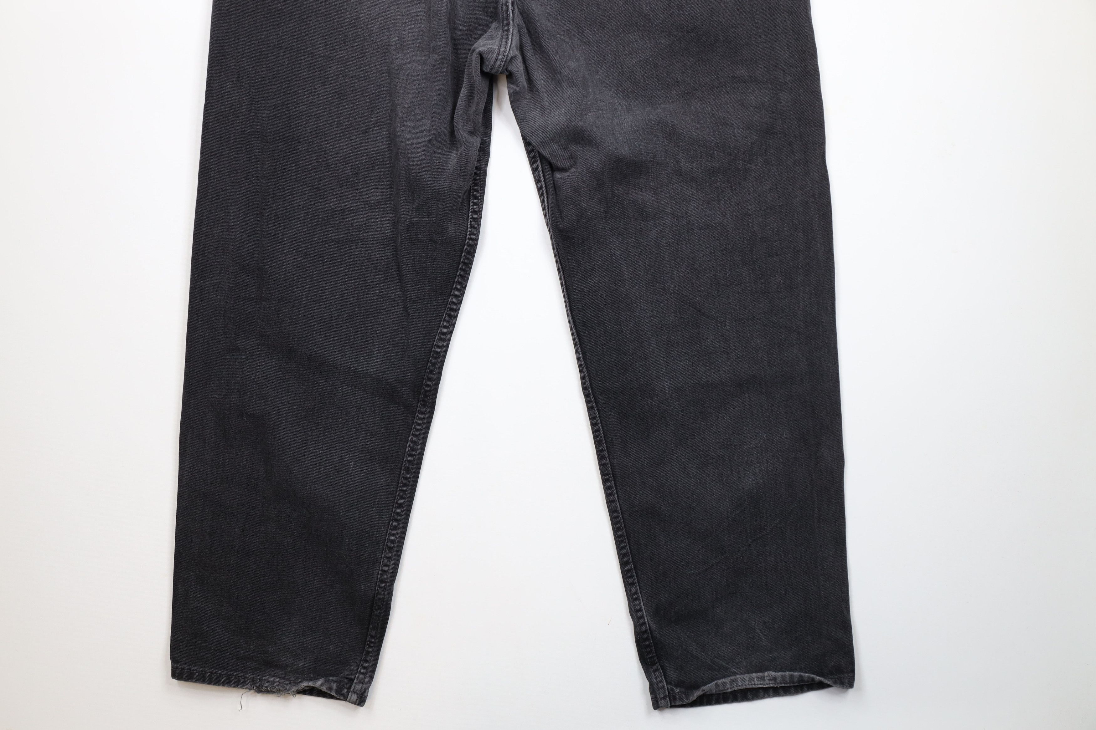 Levi's × Vintage Vintage Y2K 2000 Levis 550 Relaxed Fit Denim Jeans Black USA Size US 44 / EU 60 - 14 Thumbnail
