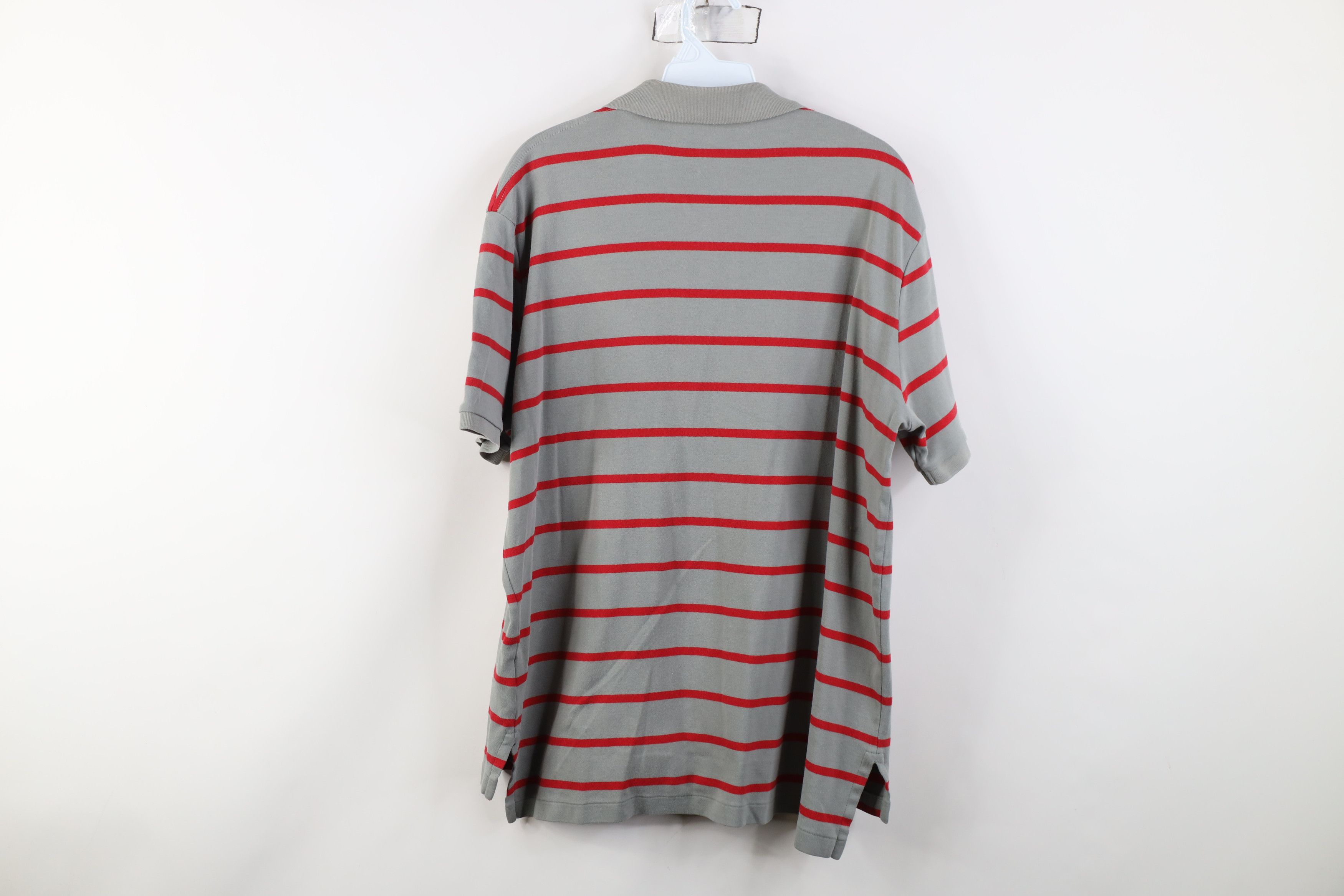 Ralph Lauren Vintage Y2K Ralph Lauren Cotton Knit Striped Golf Polo Shirt Size US L / EU 52-54 / 3 - 13 Thumbnail