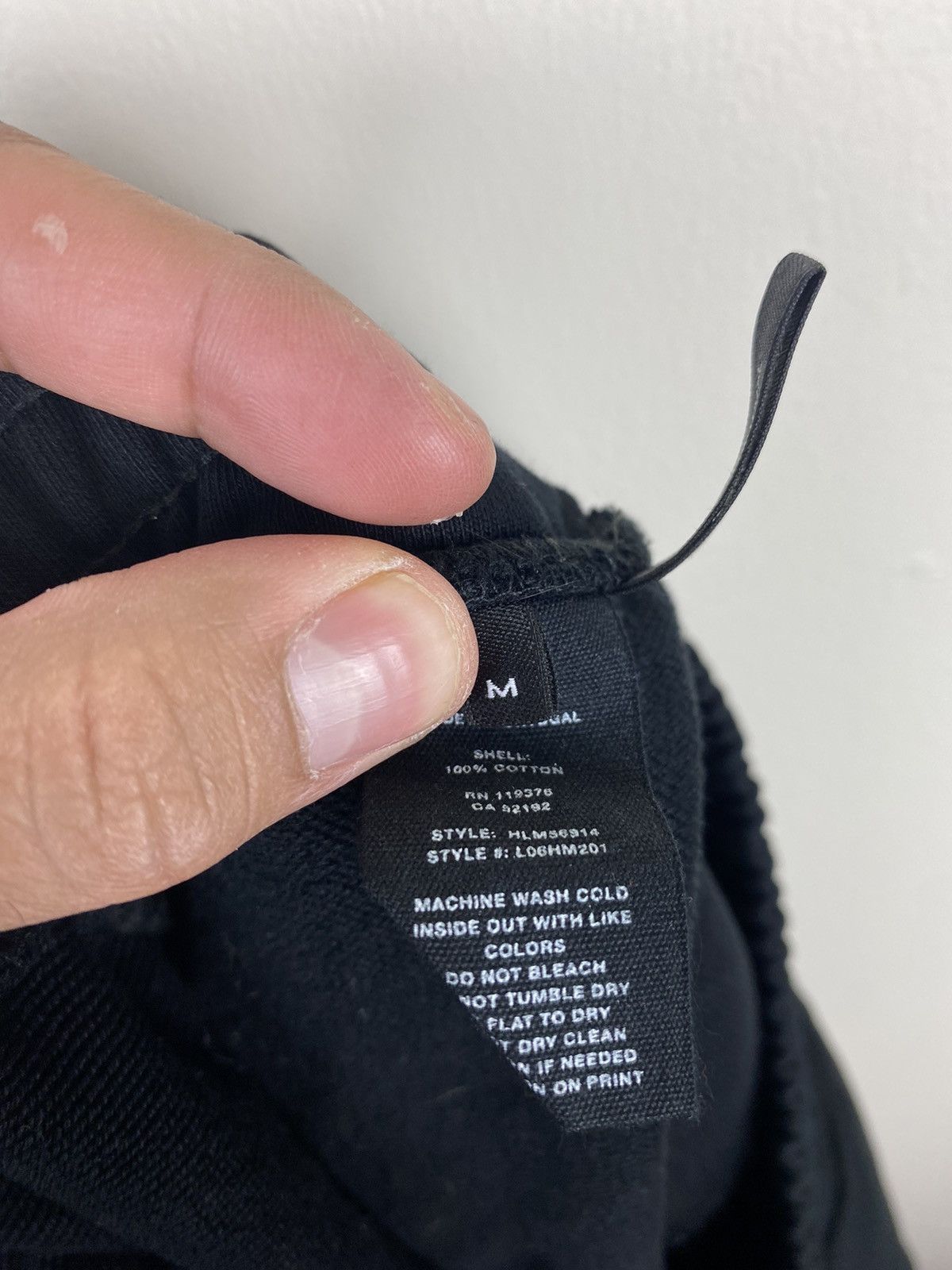 Helmut Lang Black Helmut Lang Sweat Pants Fits Multiple Sizes Size US 32 / EU 48 - 9 Thumbnail
