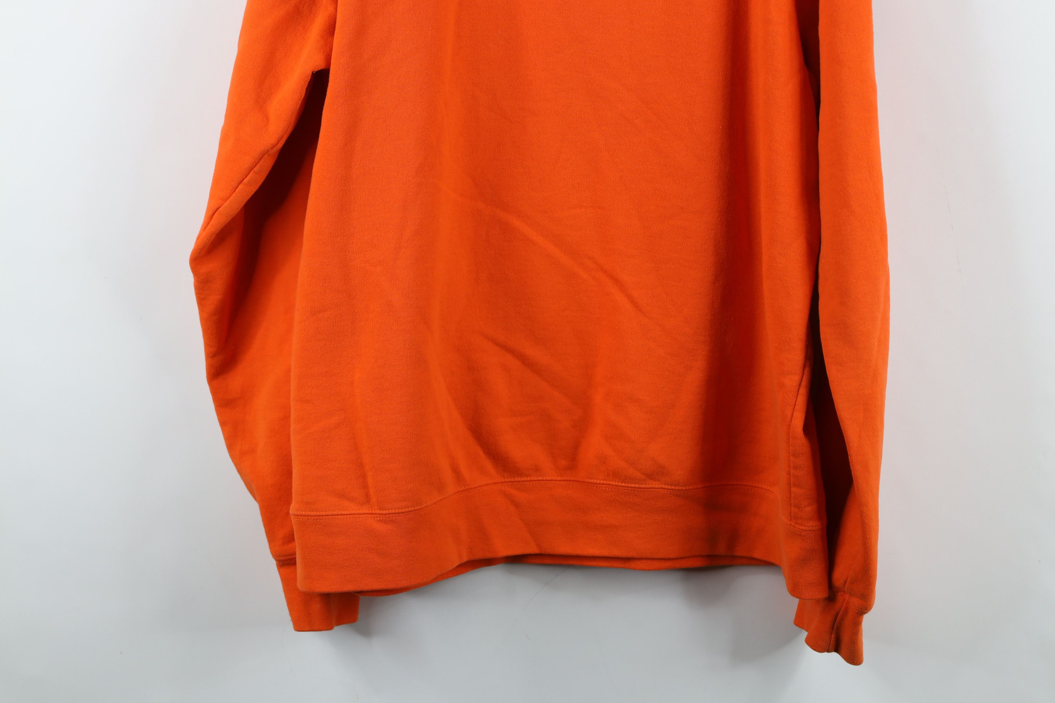 Adidas Vintage Adidas Clemson University Football Hoodie Orange Size US M / EU 48-50 / 2 - 14 Thumbnail