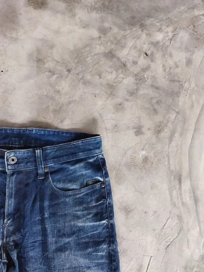 Vintage VINTAGE REVEND SUPER SLIM BLUE JEANS PANTS Size US 34 / EU 50 - 5 Thumbnail