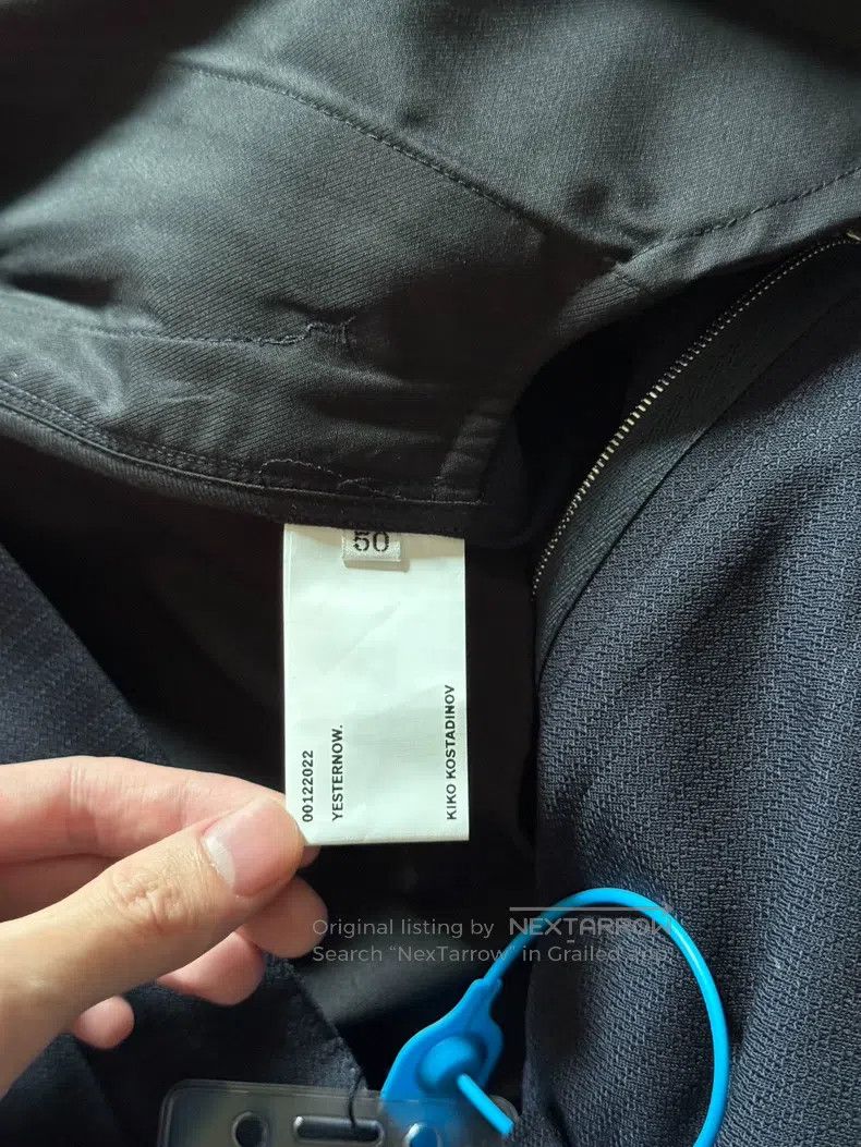 Kiko Kostadinov Kiko Kostadinov Haidu Hem Trouser Size US 34 / EU 50 - 3 Thumbnail