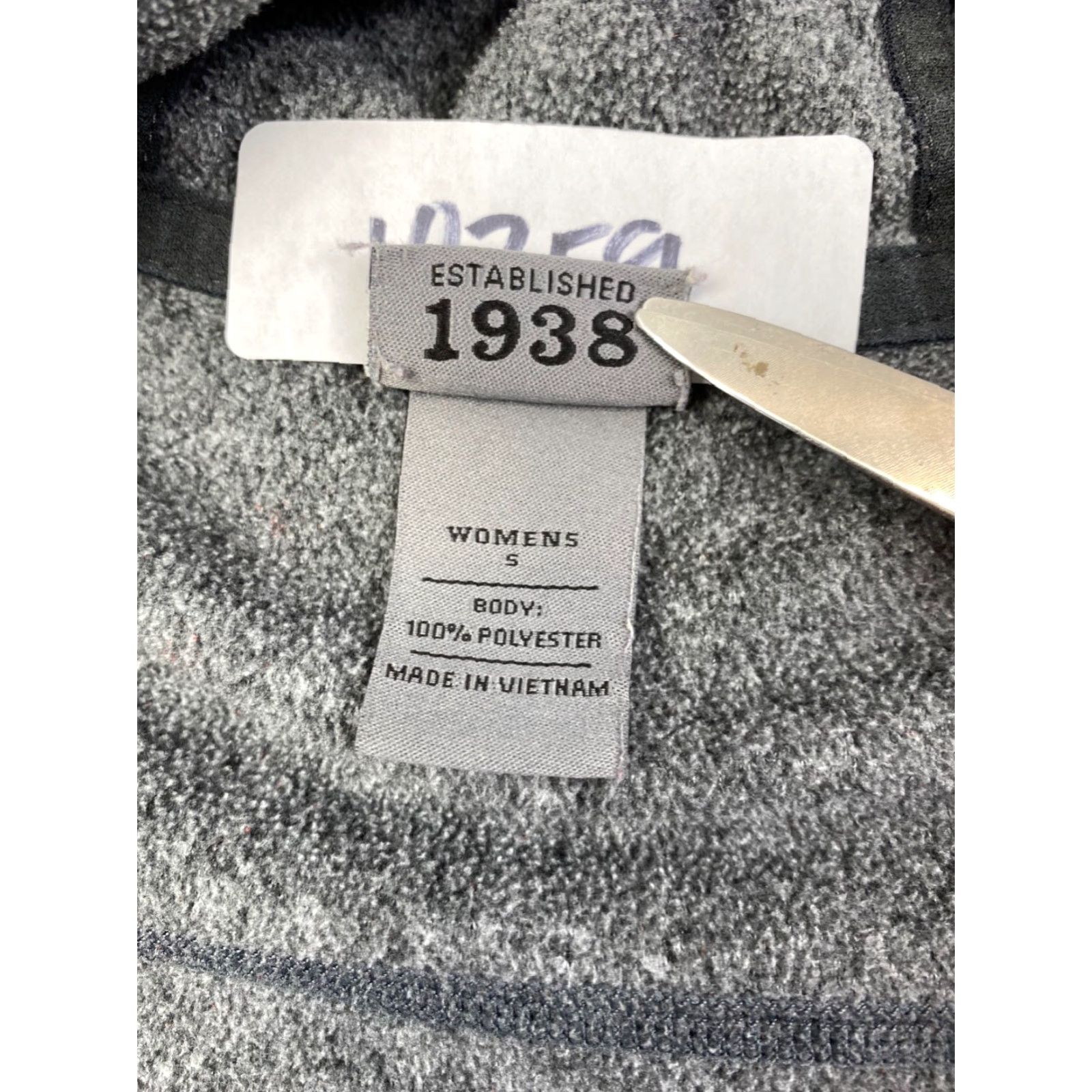 Vintage REI Fleece Jacket Womens S Gray Casual Outdoor Hooded Full Zip Jacket Size S / US 4 / IT 40 - 4 Thumbnail
