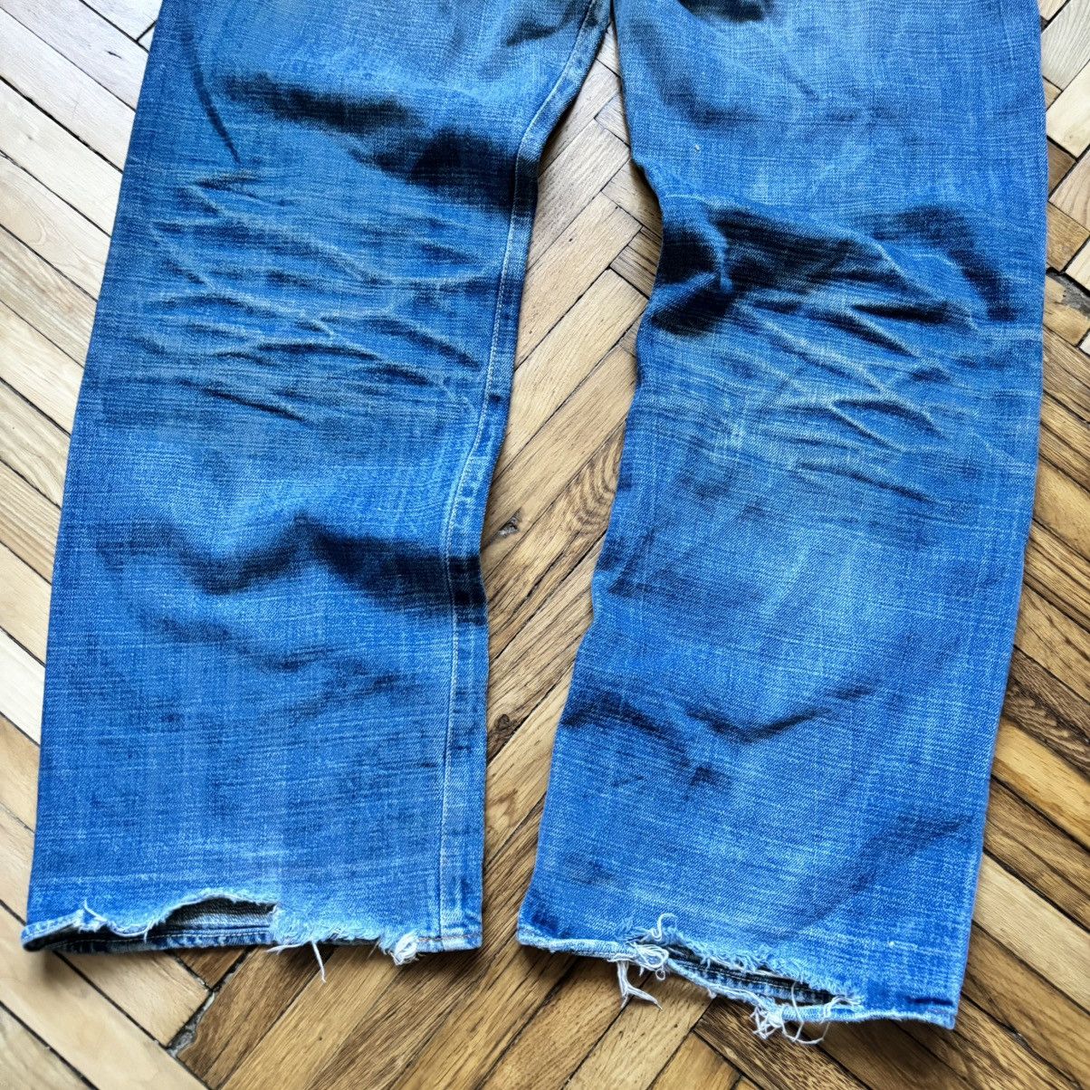 Ralph Lauren Last Drop‼️Vintage Polo Ralph Lauren Distressed Loose Jeans Size US 32 / EU 48 - 3 Thumbnail