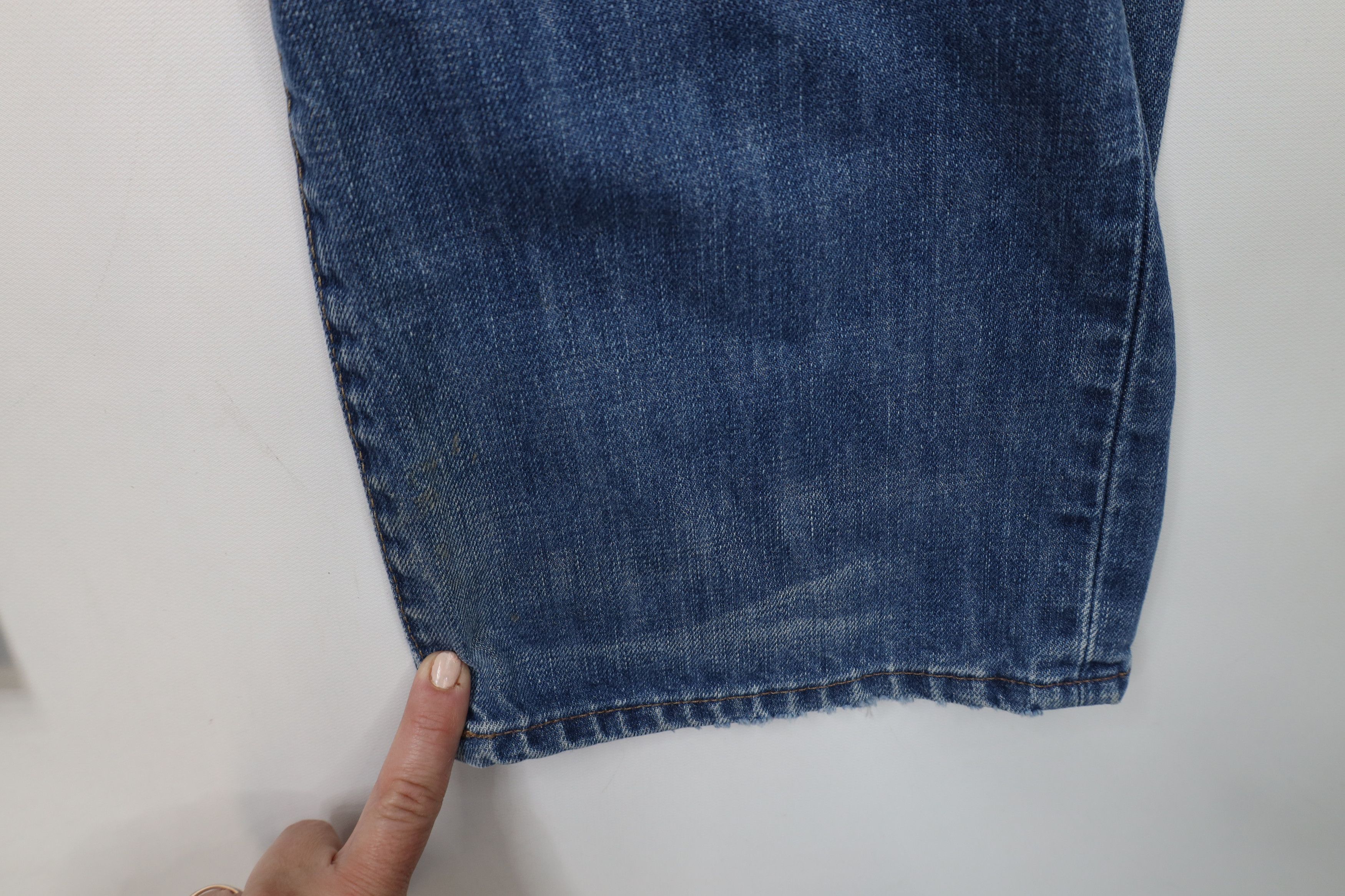 Ralph Lauren × Vintage Vintage Ralph Lauren Vintage Cut Wide Leg Denim Jeans Blue Size US 36 / EU 52 - 6 Thumbnail