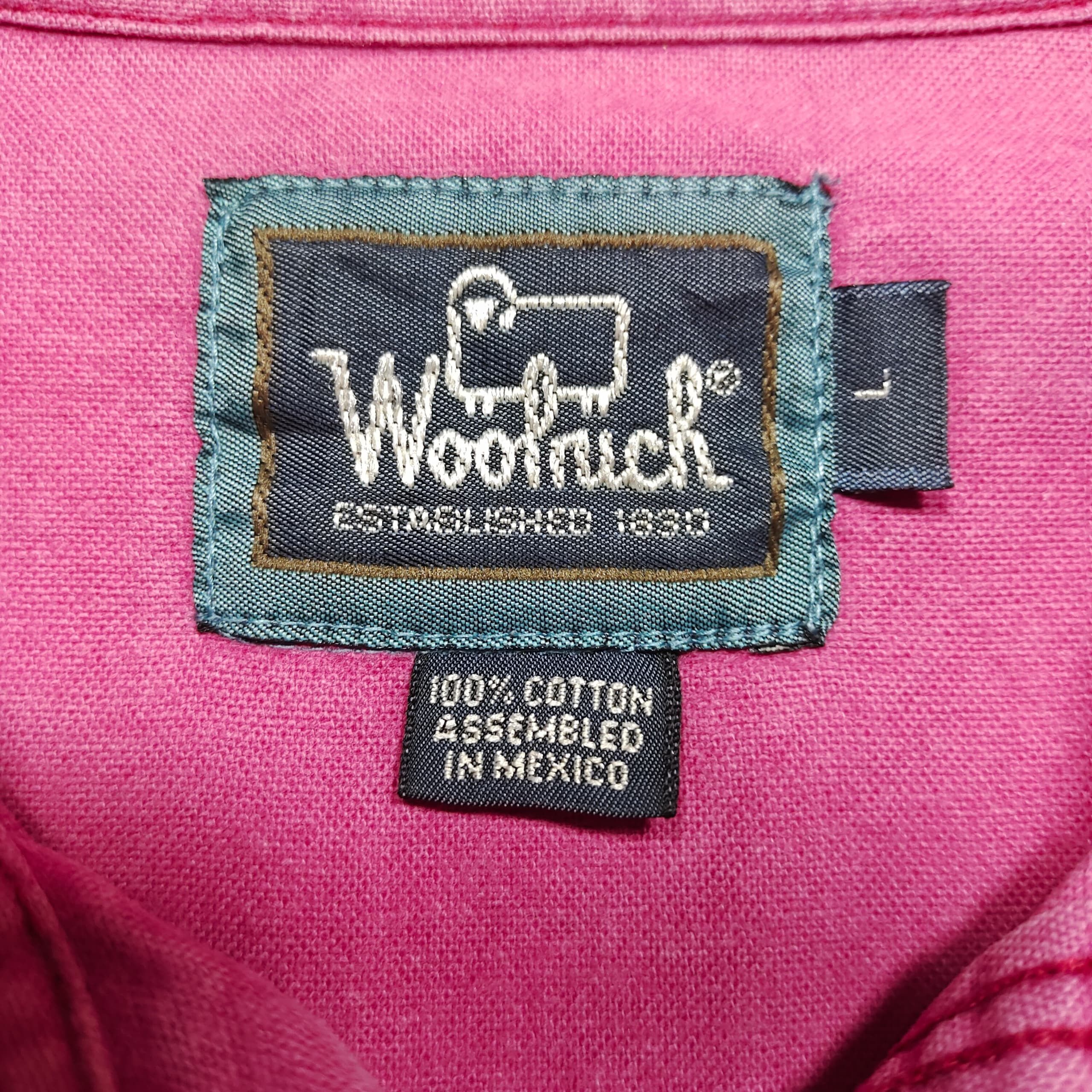 Woolrich Woolen Mills Vintage 1990s Woolrich Chamois Shirt –Heavyweight Workwear Size US L / EU 52-54 / 3 - 9 Thumbnail