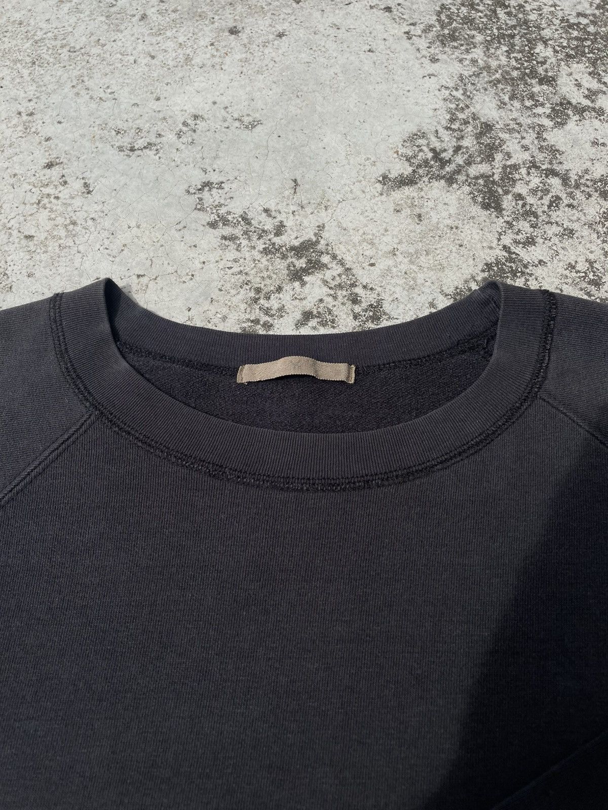 Yohji Yamamoto Vintage 90's Distress Yohji Yamamoto Crewneck Shirts Size US L / EU 52-54 / 3 - 7 Thumbnail