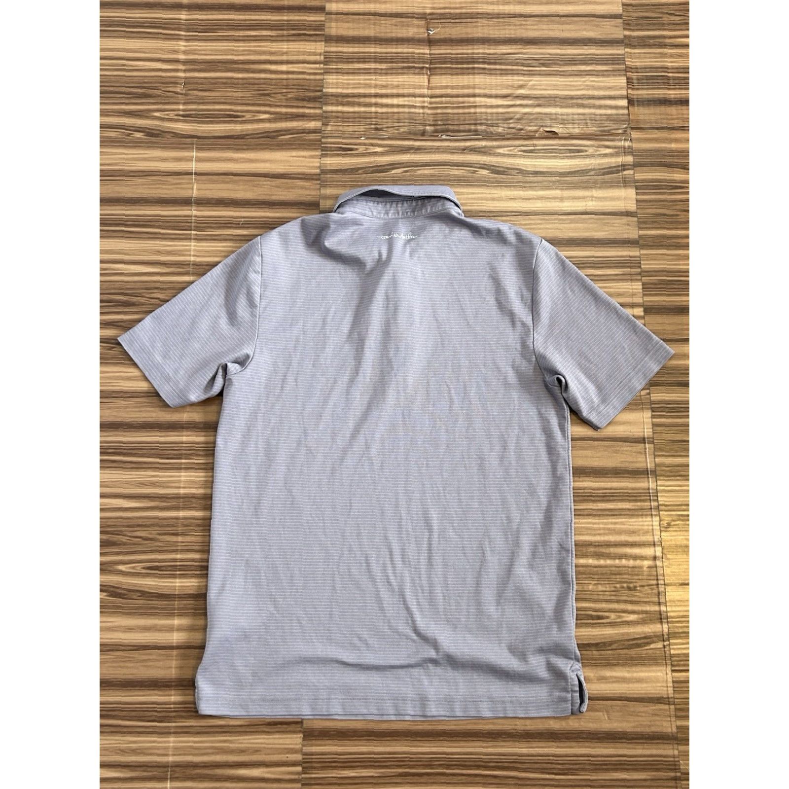 TravisMathew Travis Mathew Polo Shirt Mens Small Purple Golf Polo Short Sleeve Solid Mauve Knit Polyester Stretch Regular Fit Casual Size US S / EU 44-46 / 1 - 2 Thumbnail