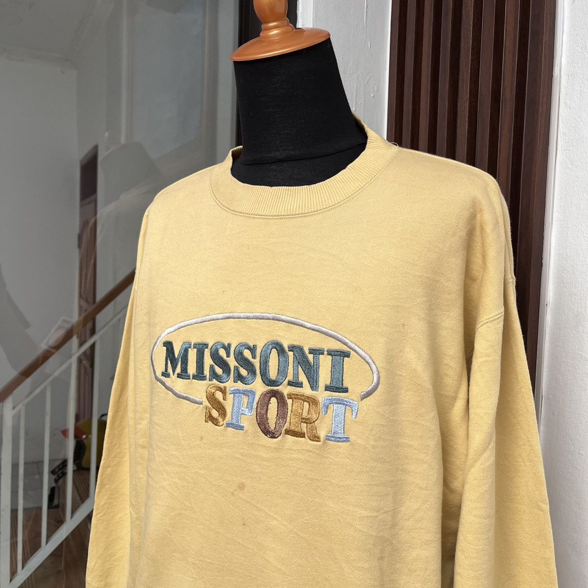 Missoni MIssoni Sport Sweatshirt Big Logo Size US XL / EU 56 / 4 - 2 Thumbnail