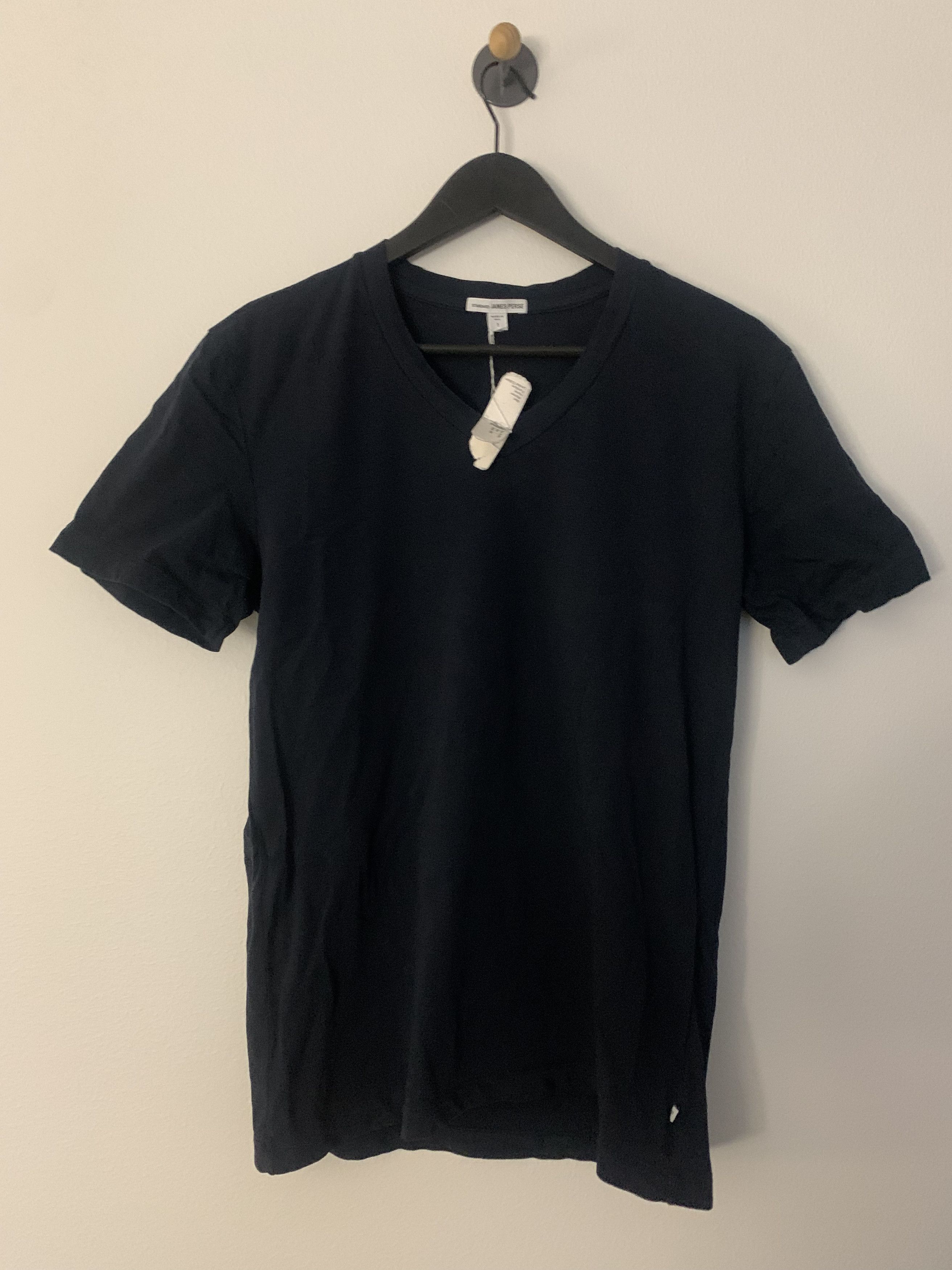 James Perse James Perse V neck tee Deep Blue Size US S / EU 44-46 / 1 - 1 Thumbnail