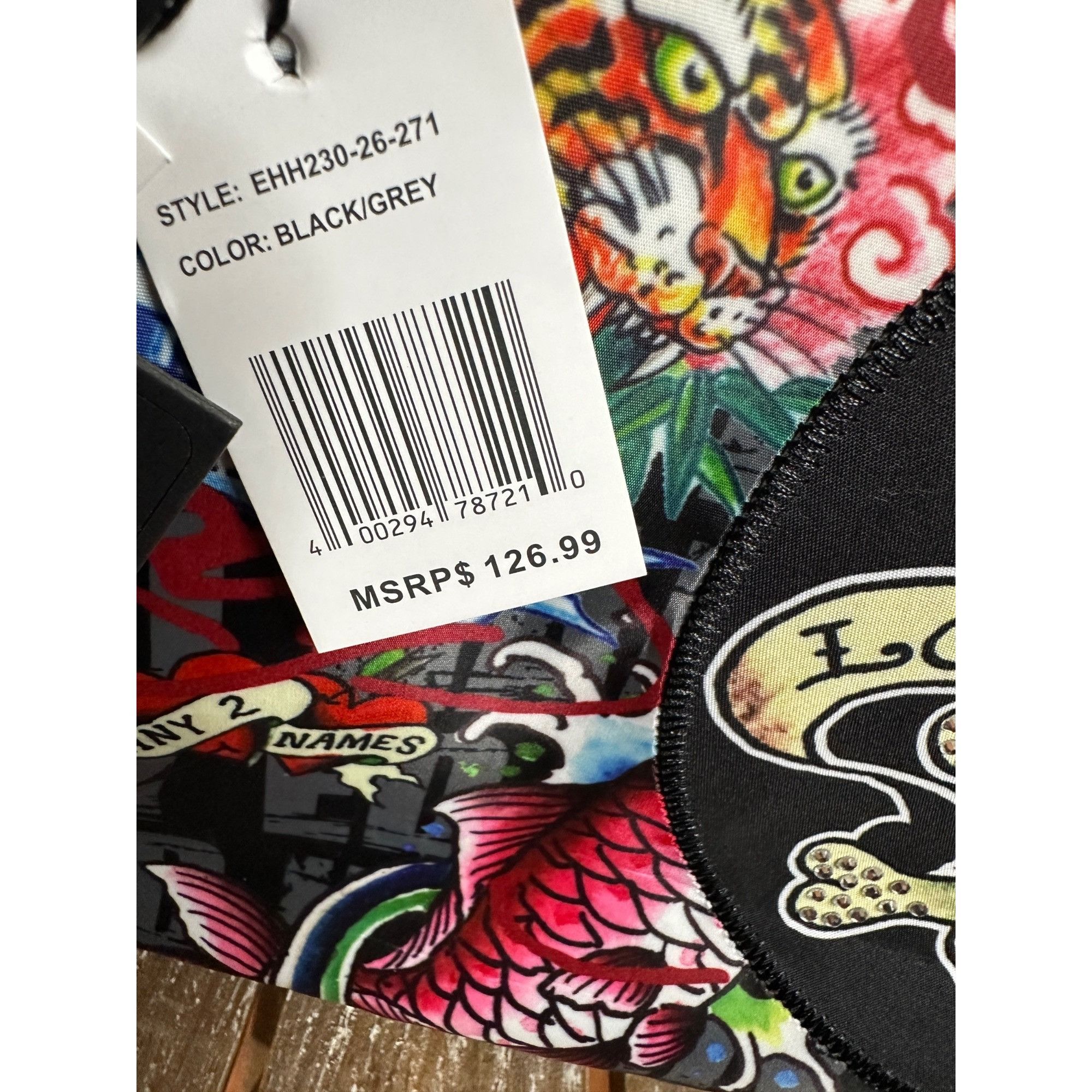Ed Hardy Ed Hardy Duffel Bag Size ONE SIZE - 6 Thumbnail