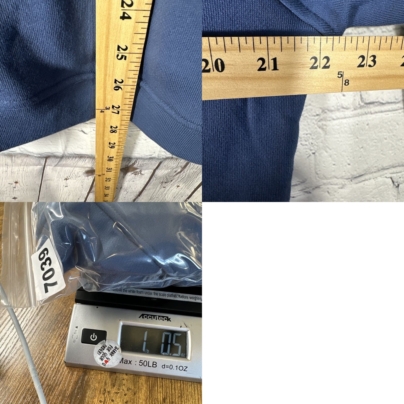 Vintage VINTAGE: No American Giant Sweatshirt Henley Mens Blue Cotton Fleece USA Medium Snap Long Sleeve Regular Size US M / EU 48-50 / 2 - 8 Thumbnail