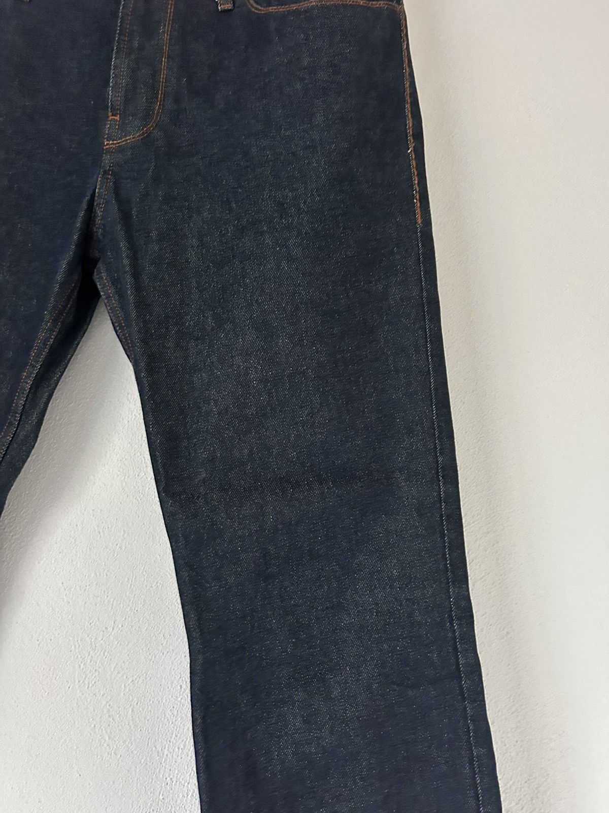 Valentino Valentino Raw Hem Dark Denim Jeans Size US 34 / EU 50 - 3 Thumbnail