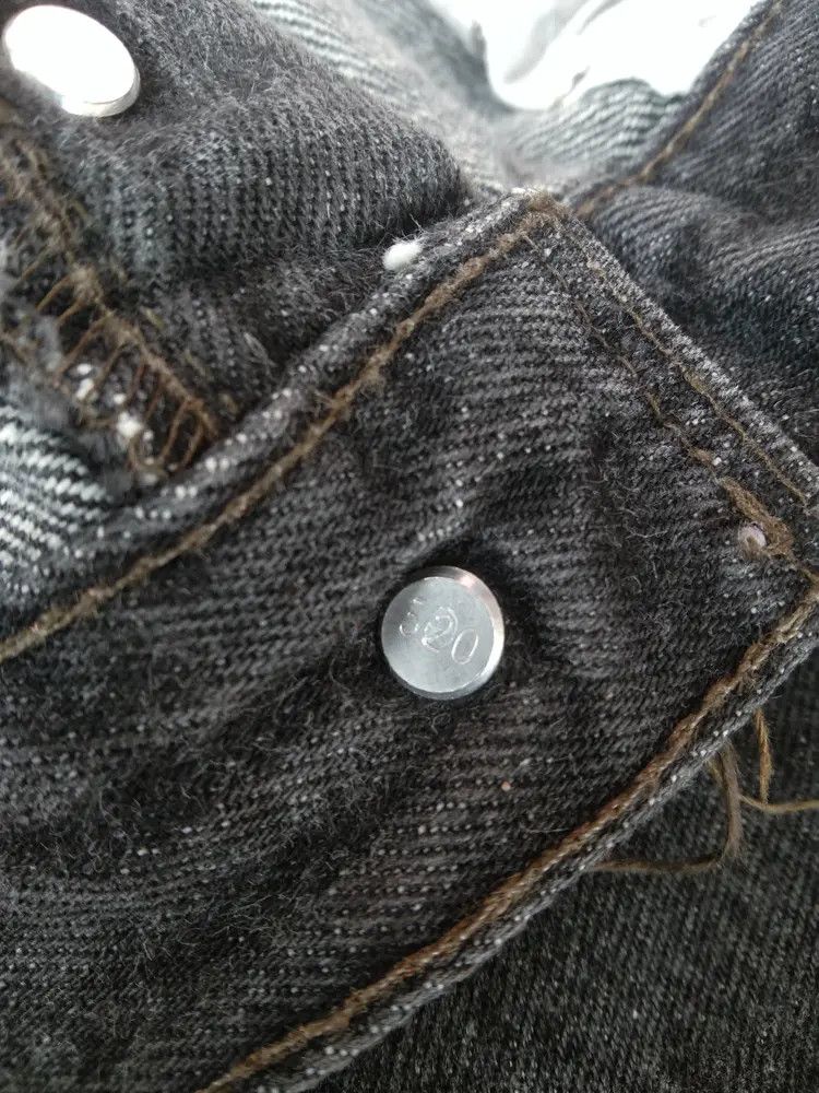 Levi's 80s Vintage Levi's 501 Black Made In USA Jeans 36x36 Size US 36 / EU 52 - 6 Thumbnail