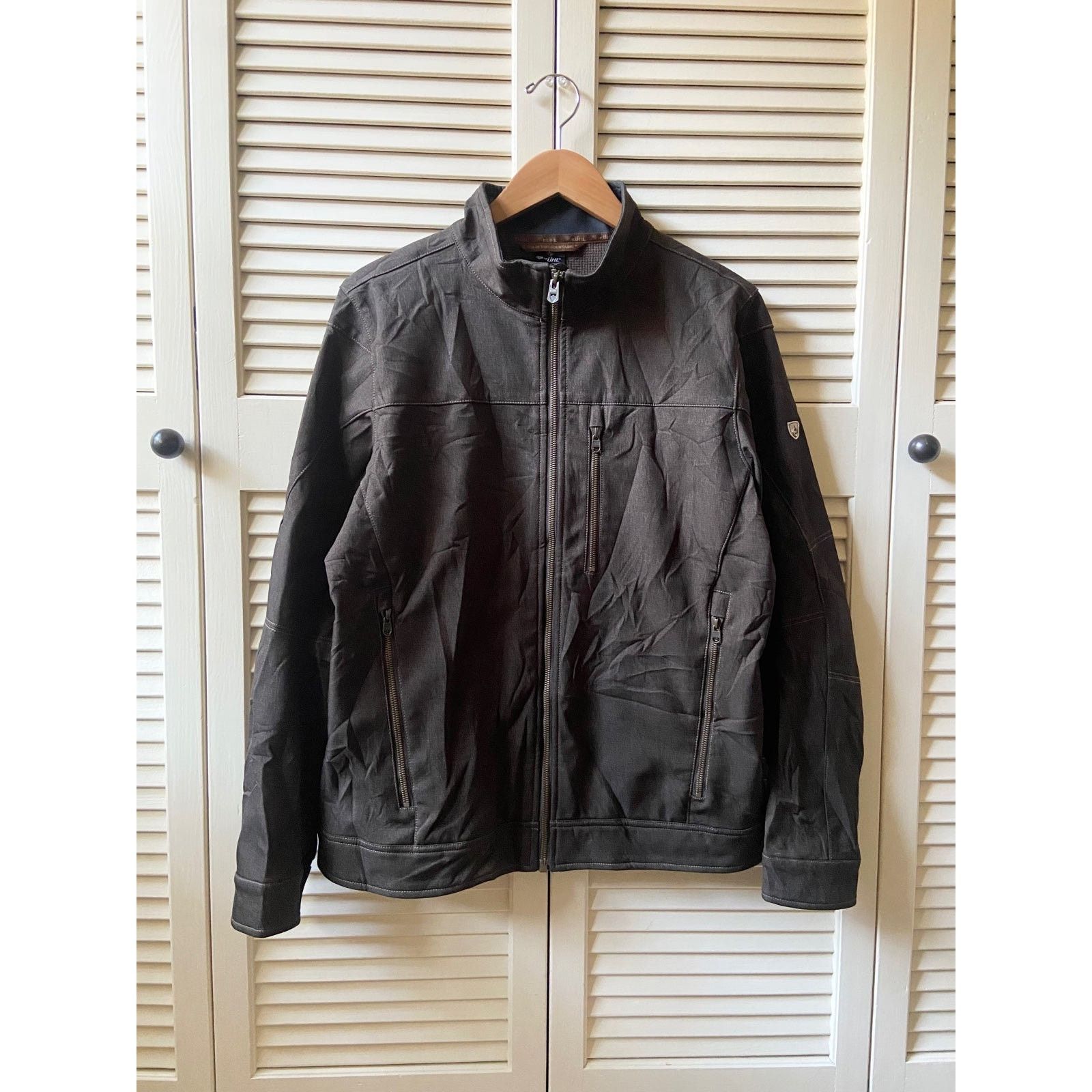 Kuhl Kuhl Burr Full Zip Brown Hiking Outdoors Jacket Lined Size M Size US M / EU 48-50 / 2 - 1 Thumbnail