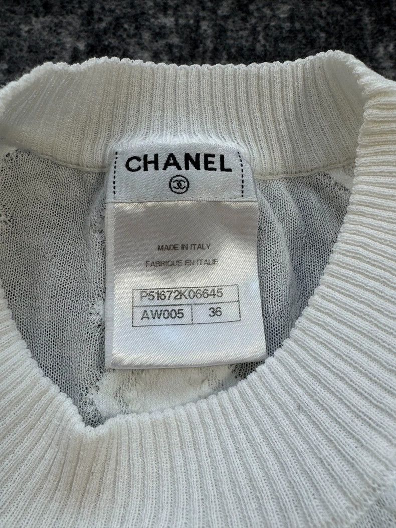 Chanel Chanel Knit Sweater with 3D Texture -2505 Size US S / EU 44-46 / 1 - 4 Thumbnail