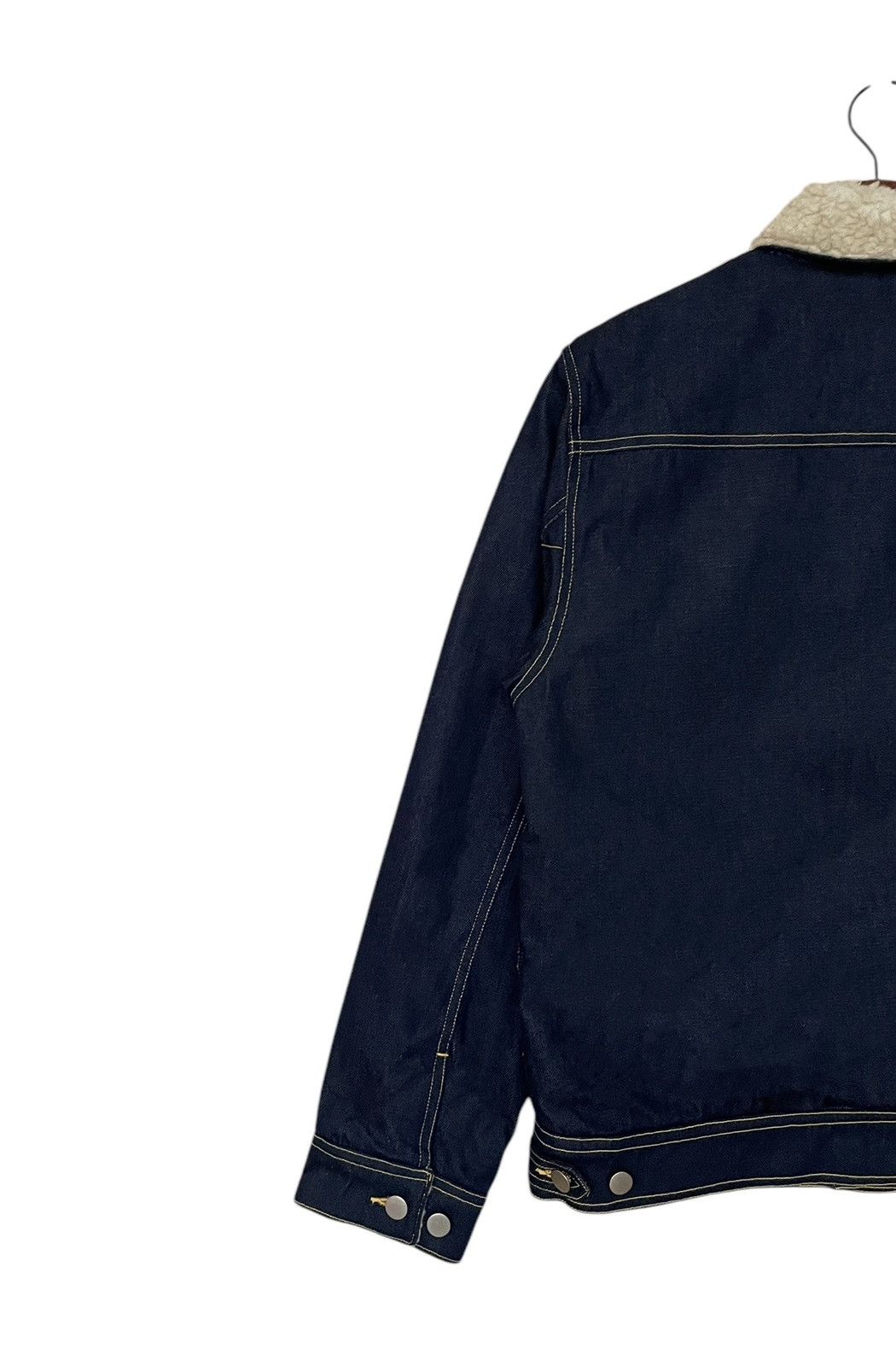 Japanese Brand Vintage Japanese Brand J Success Fur Denim Jacket 2000s Size US L / EU 52-54 / 3 - 5 Thumbnail