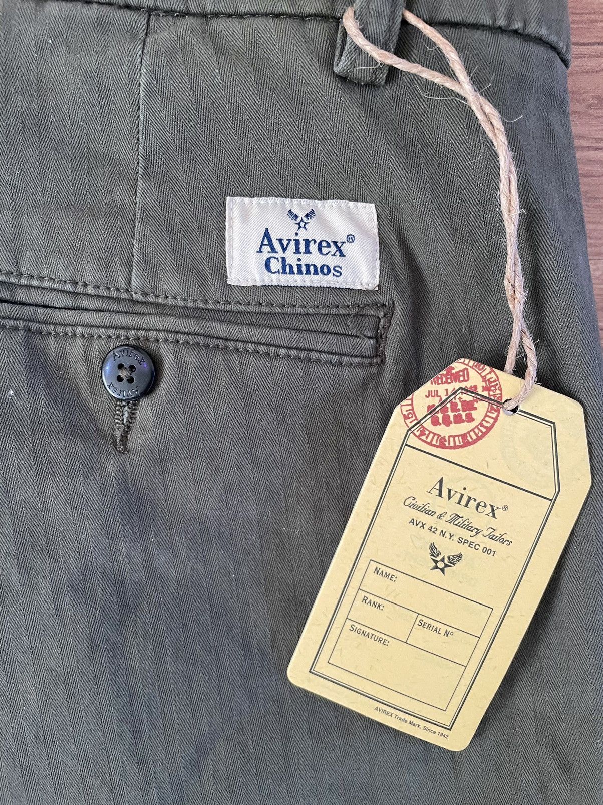 Avirex Avirex Chinos Millennium Fit - Size 34 New Size US 34 / EU 50 - 13 Thumbnail
