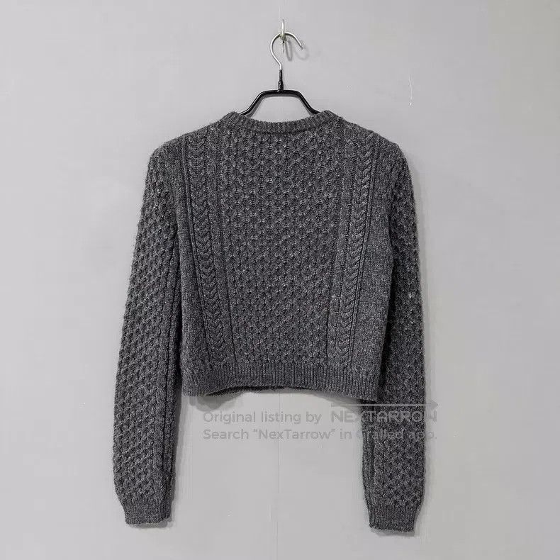 Miu Miu Miu Miu 38 Dark gray wool cardigan coat Size M / US 6-8 / IT 42-44 - 3 Thumbnail
