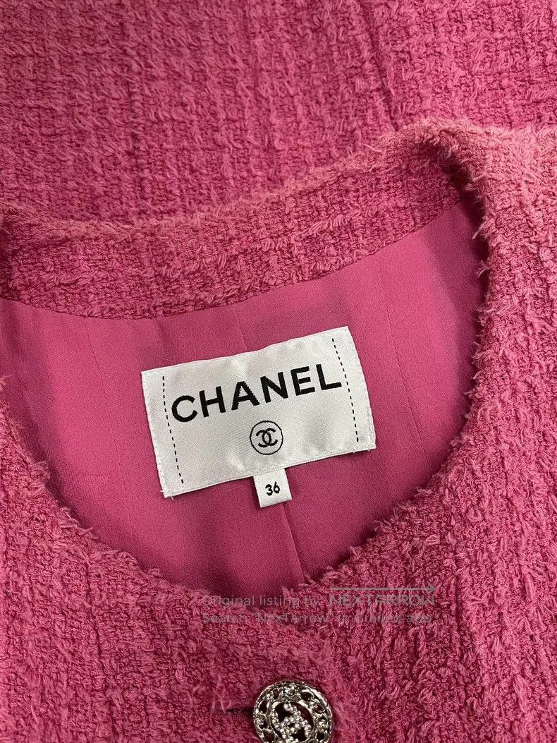 Chanel Chanel 22S Pink Vest Coat Dress. Size US S / EU 44-46 / 1 - 5 Thumbnail
