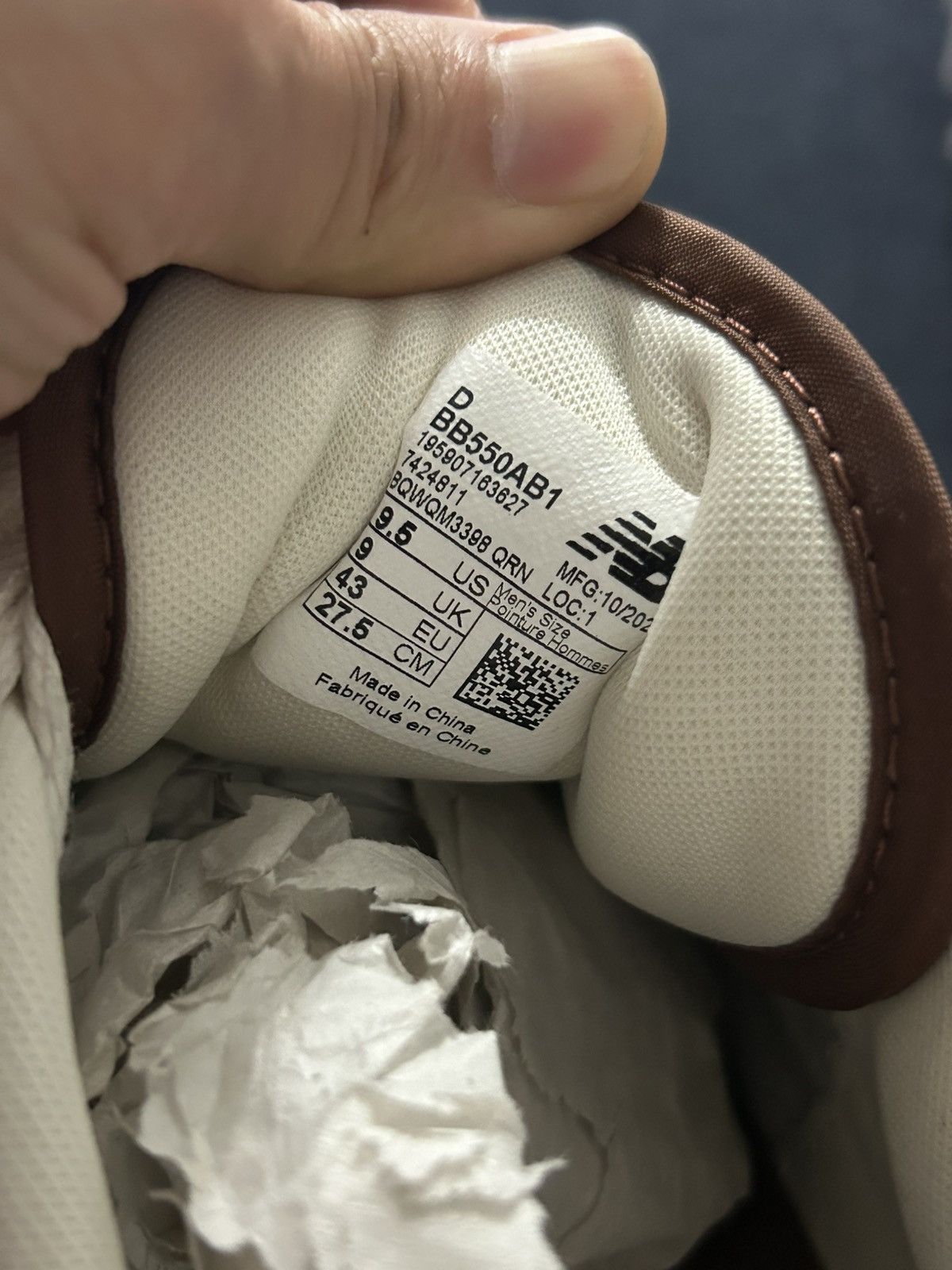 Aime Leon Dore × New Balance New balance ALD 550 brown Size US 9.5 / EU 42-43 - 11 Thumbnail