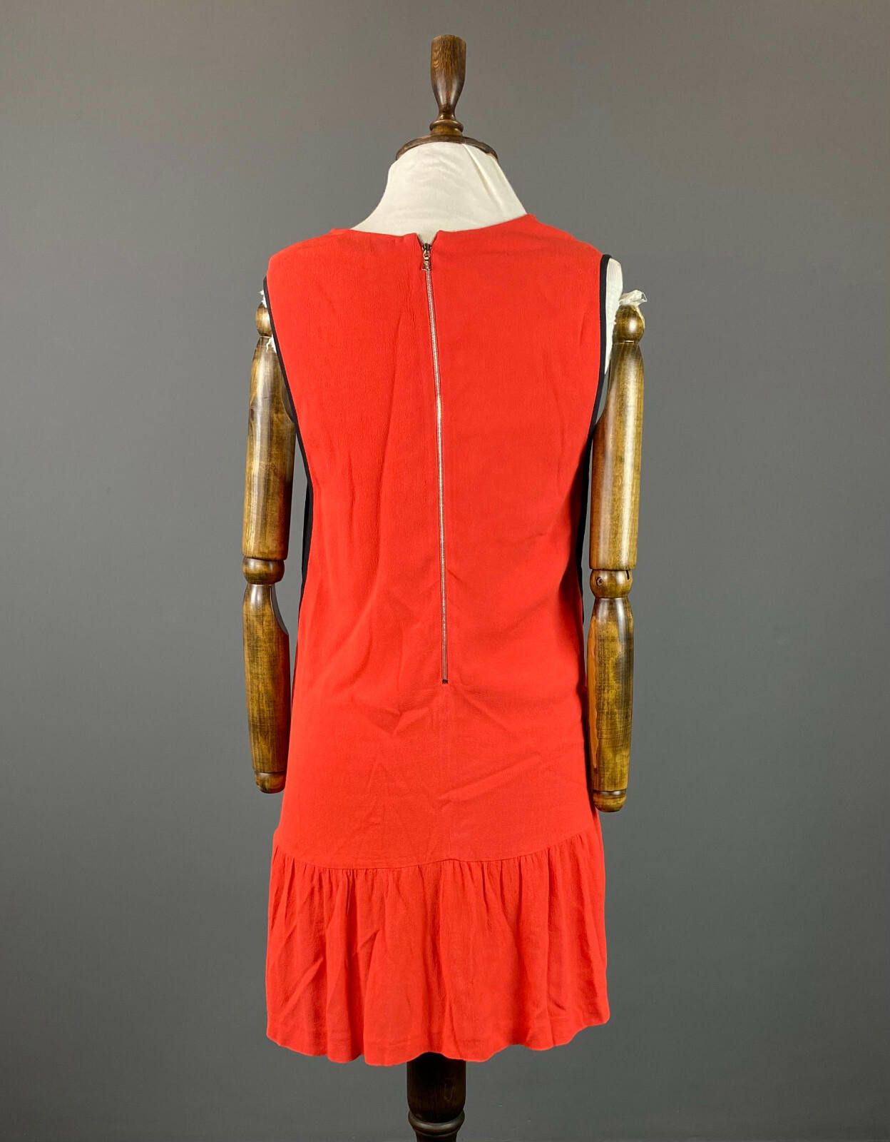 Sandro Sandro Paris Red Viscose Summer Tank Midi Dress Size 3 Size M / US 6-8 / IT 42-44 - 6 Thumbnail