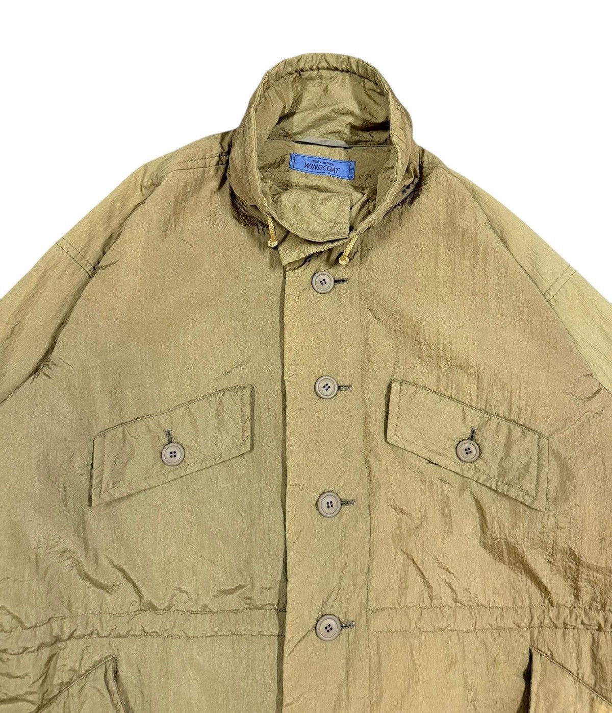 Issey Miyake Vtg🔥80’s Issey Miyake Windcoat Parka Nylon Jacket Size US M / EU 48-50 / 2 - 6 Thumbnail