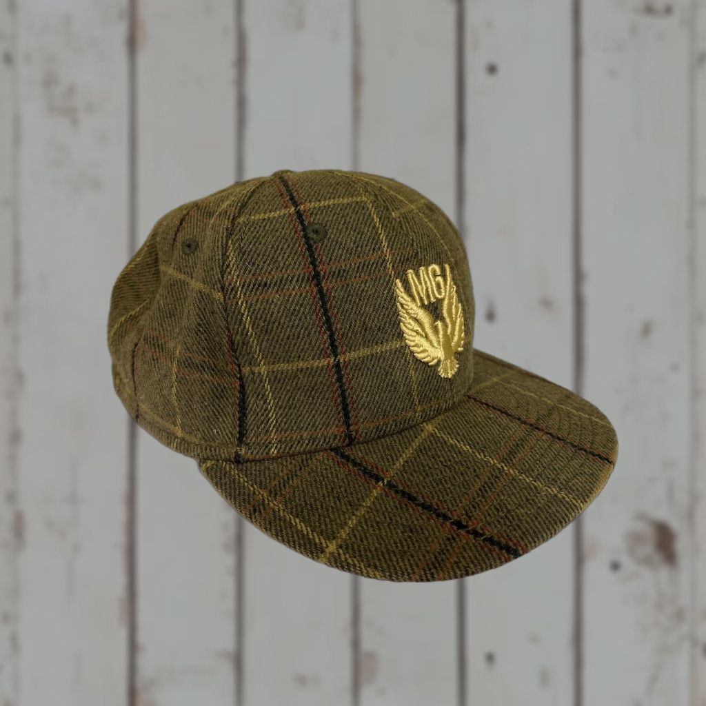 Vintage M6 Hat Cap Wool Baseball Plaid Brown Large/XL Men Cap M6 Brown Plaid Wool Blend Baseball Large/XL Hat Cap Mens Size ONE SIZE - 1 Thumbnail