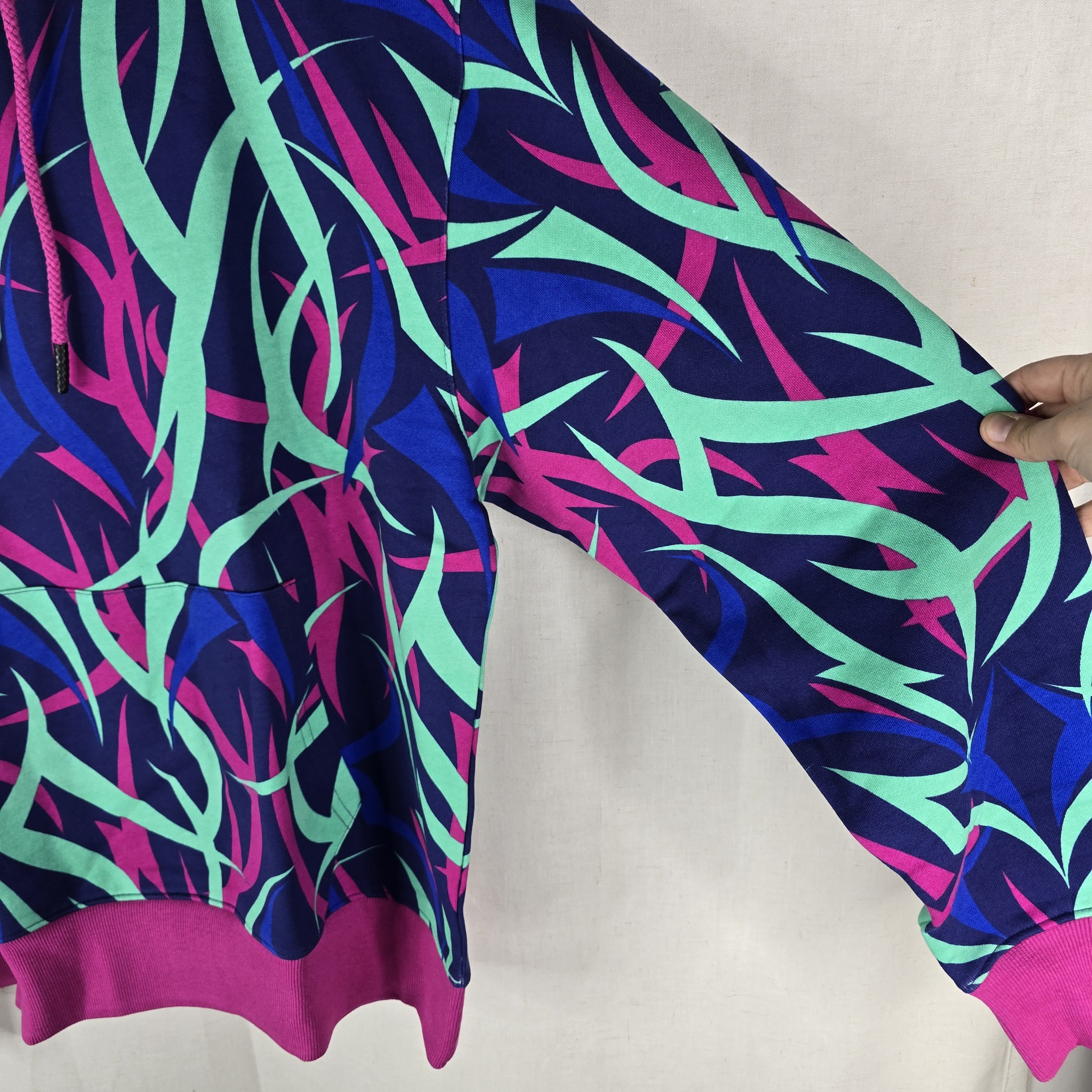CLOT Clot XL Juice Alienegra Tribal Camo Hoodie Purple Pullover Size US XL / EU 56 / 4 - 3 Thumbnail