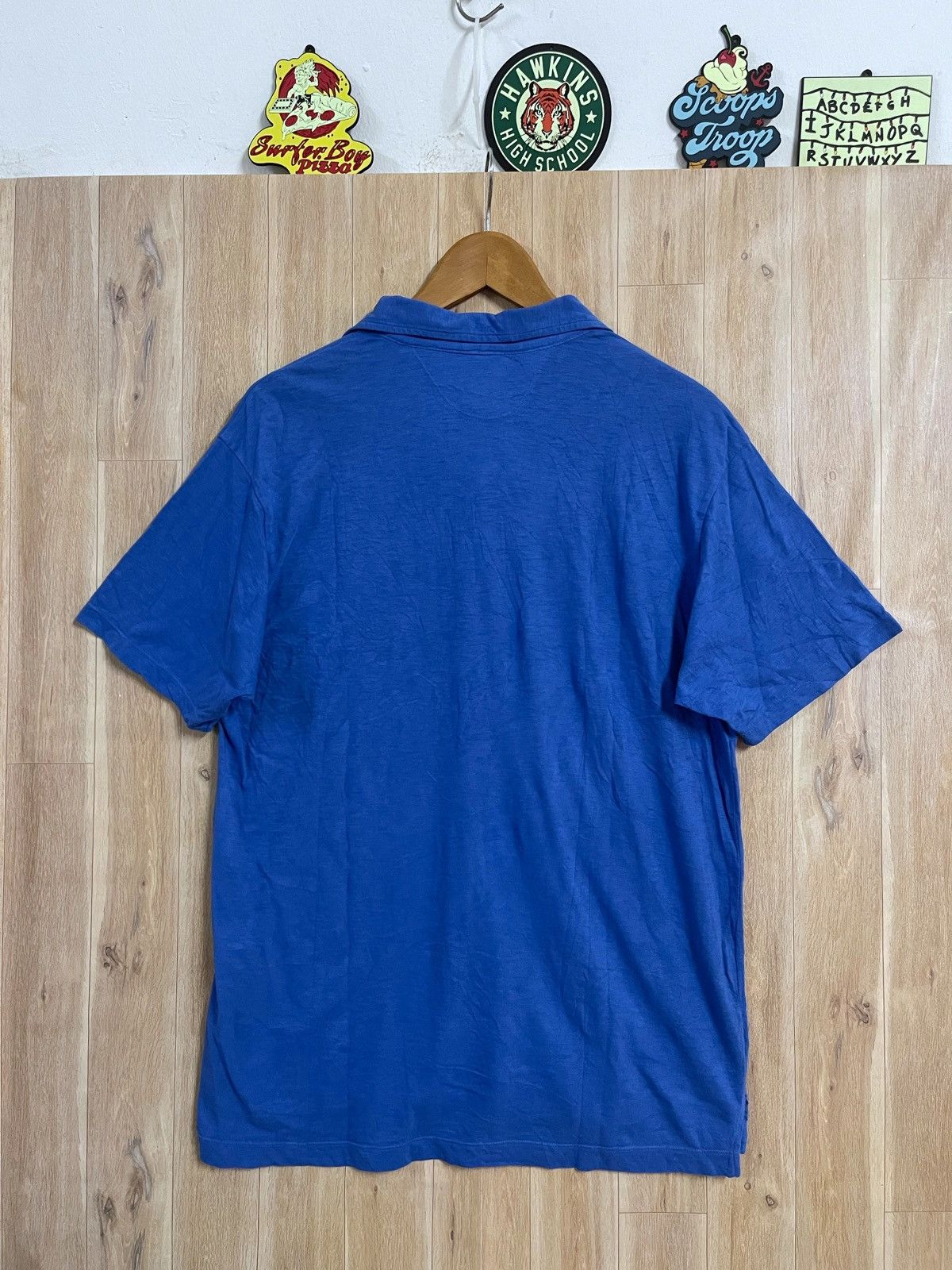 45rpm × Blue Blue Japan × Okura 45RPM Light Polo Shirt SS2022 Summer Edition Indigo L Size US L / EU 52-54 / 3 - 8 Thumbnail