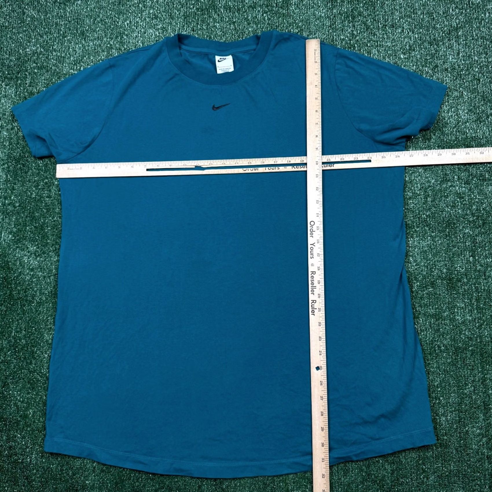 Nike Nike Dri-FIT T Shirt Women's 1X Blue Short Sleeve Running Plus Shirt Size XL / US 12-14 / IT 48-50 - 5 Thumbnail