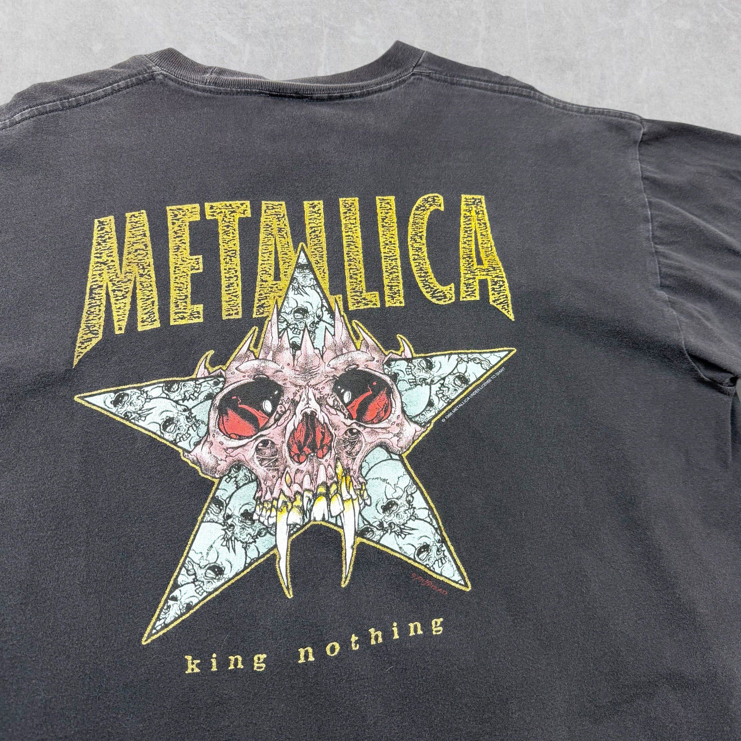 Vintage Vintage '96 Metallica King Nothing Tee XL Size US XL / EU 56 / 4 - 4 Thumbnail