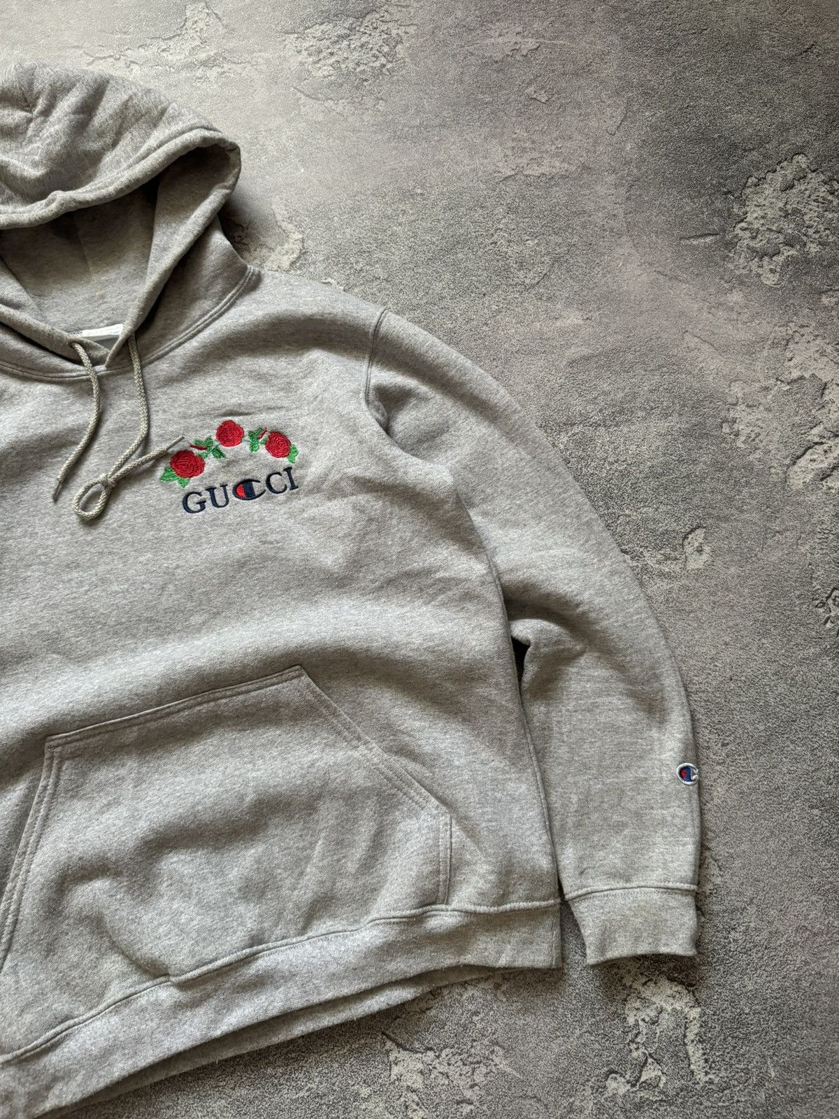 Champion & Gucci M by Ava Nirui custom hoodie sweatshirt - Tops