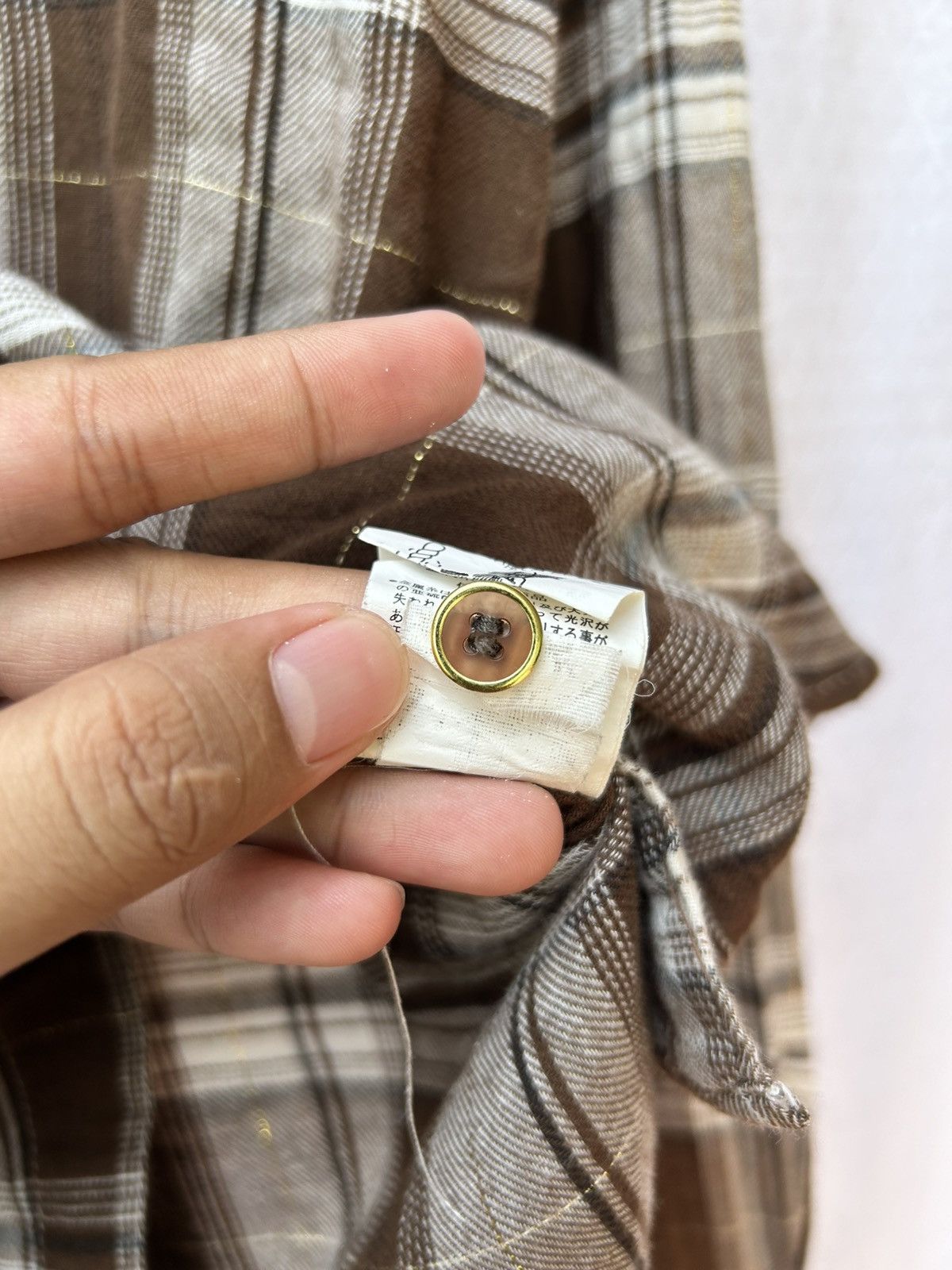 Japanese Brand Japanese button shirt ifsixwasnine style Size US M / EU 48-50 / 2 - 10 Thumbnail