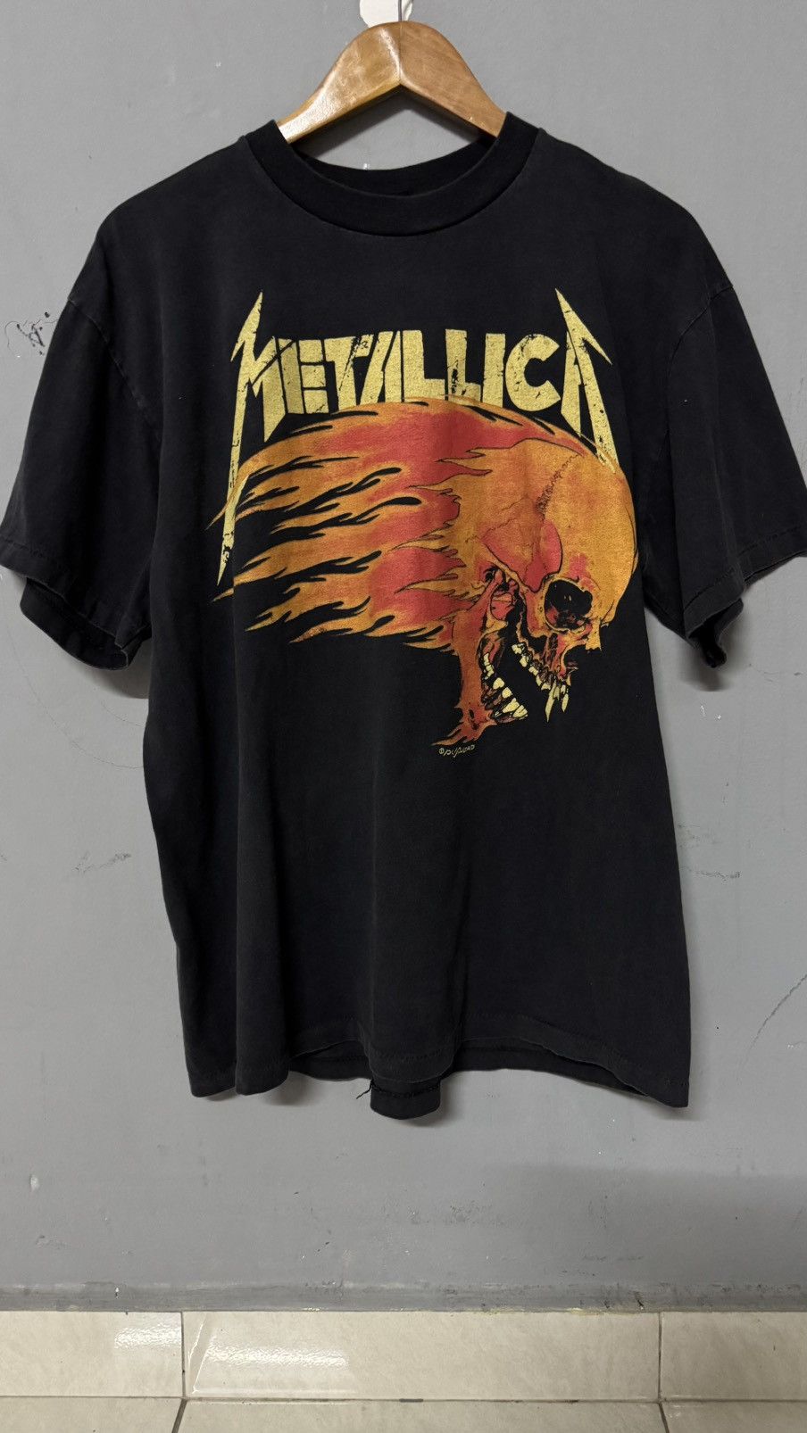 Metallica × Vintage Vintage 90s Metallica Summer Size US XL / EU 56 / 4 - 1 Thumbnail