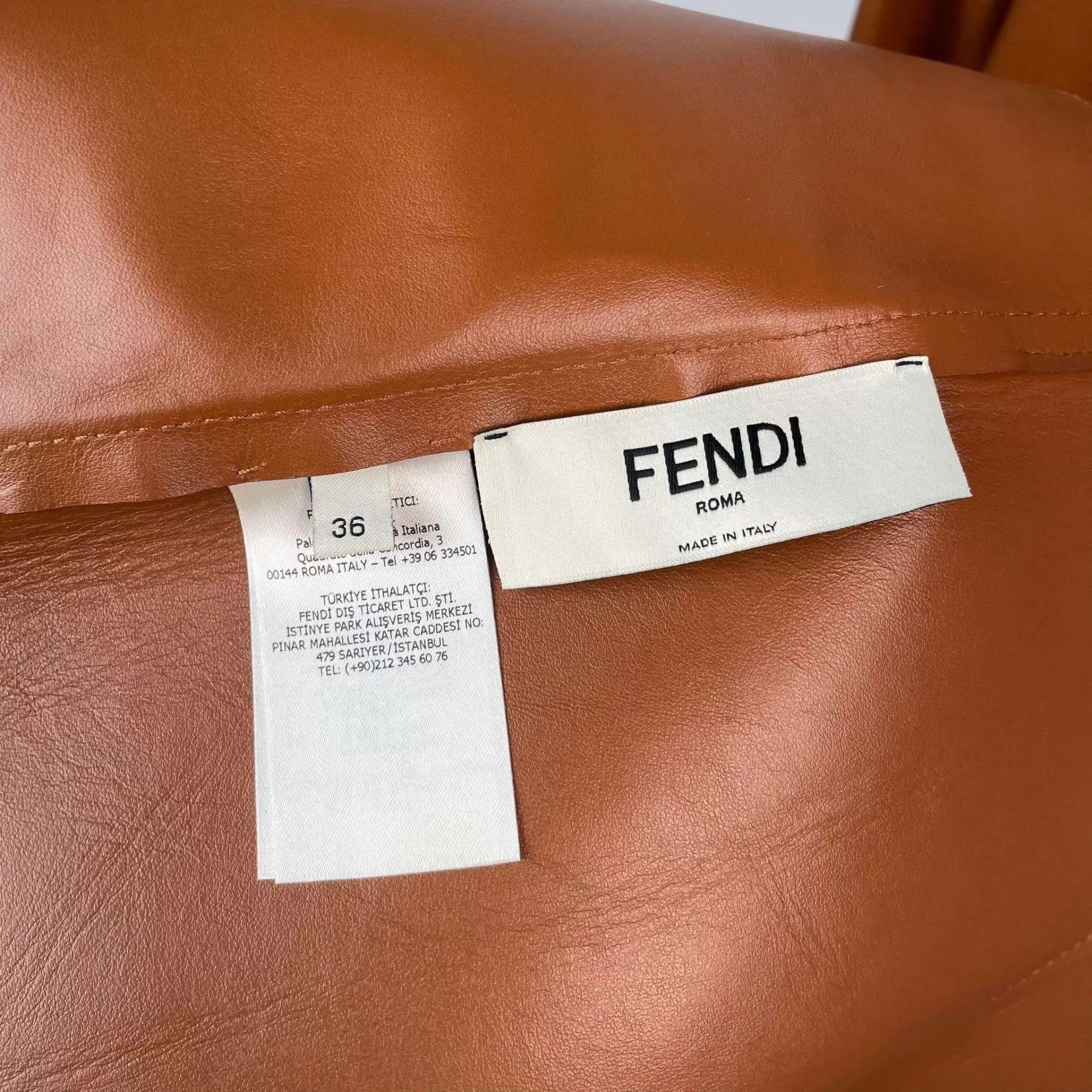 Fendi Fendi camel 36 new with tags jacket Size XS / US 0-2 / IT 36-38 - 3 Thumbnail