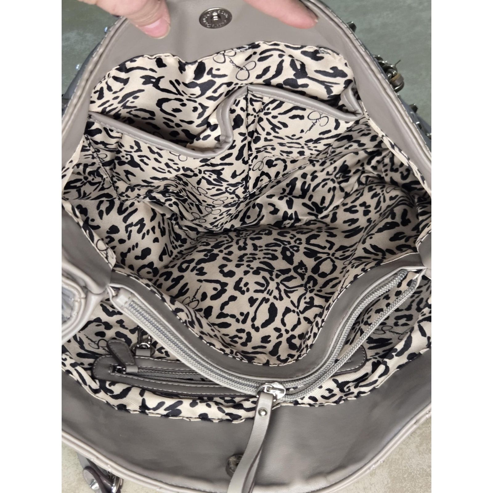 Jessica Simpson Jessica Simpson Steffi tote quilted embedded chain strap bag Size ONE SIZE - 3 Thumbnail