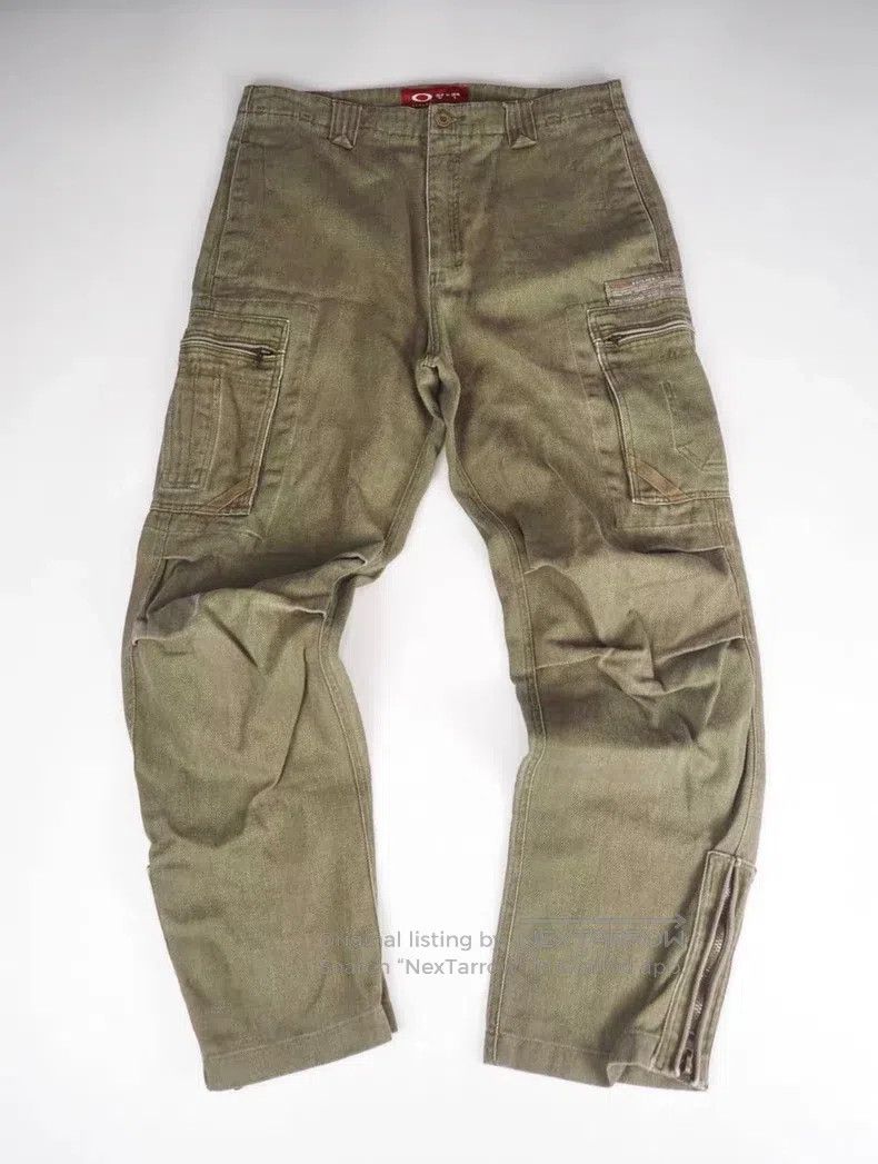 Oakley OAKLEY Military Green Cargo Pants Size US 34 / EU 50 - 1 Thumbnail