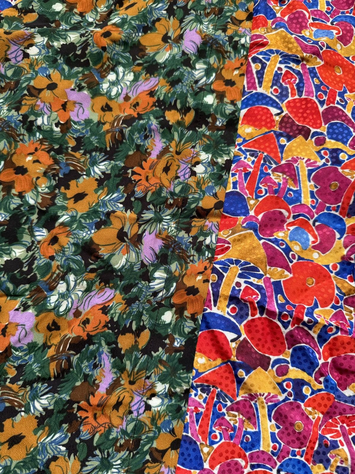 Designer × Missoni 🍄 Missoni silk blend floral patchwork mushrooms shirt blouse Size M / US 6-8 / IT 42-44 - 5 Thumbnail