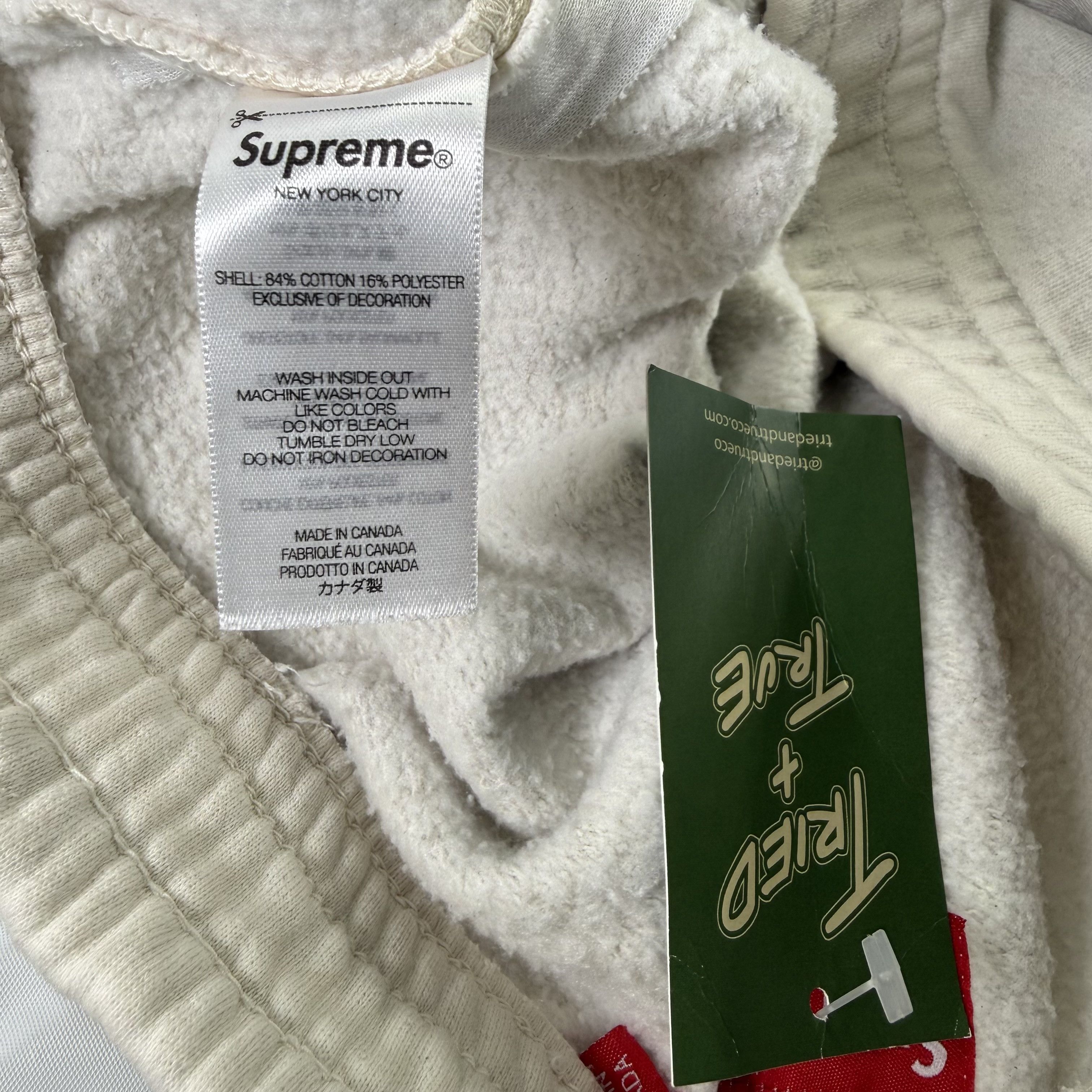 Supreme Supreme S Logo Sweatpants Mens XL Made in Canada Joggers Size US 40 / EU 56 - 4 Thumbnail