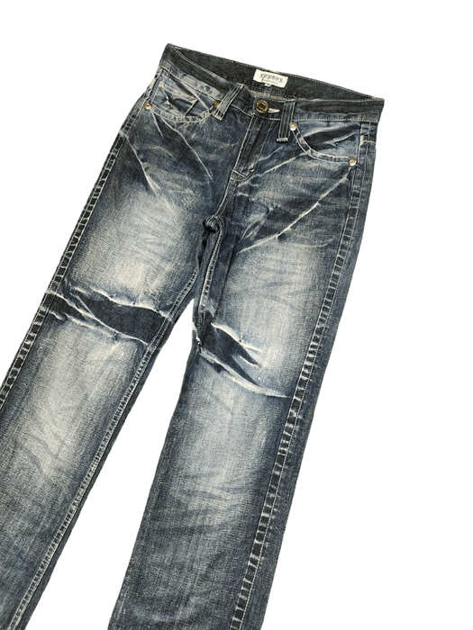 Devilock Patchwork Jeans Japanese Brand Distressed Jeans 