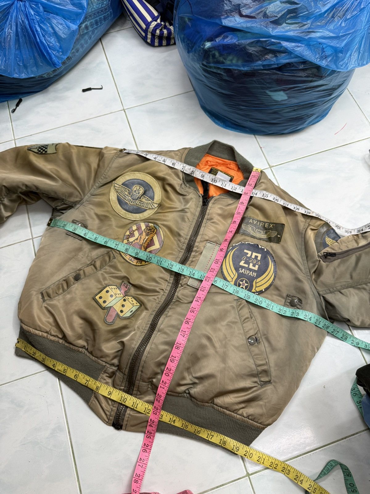 Avirex 💥🔥💥ARCHIVE VTG AVIREX MA1 BOMBER JACKET Size US L / EU 52-54 / 3 - 22 Thumbnail