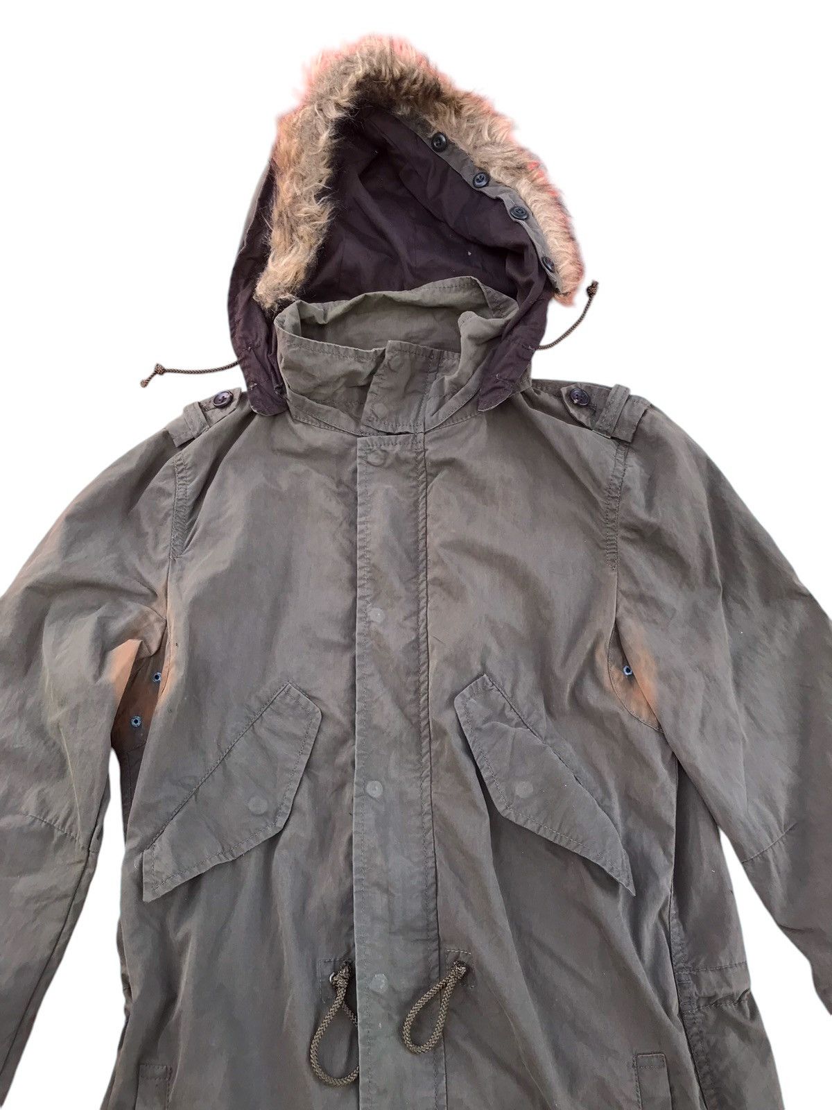 GOA RARE PPFM PARKA JACKET INSPIRED IF SIX WAS NINE SUN FADED Size M / US 6-8 / IT 42-44 - 7 Thumbnail